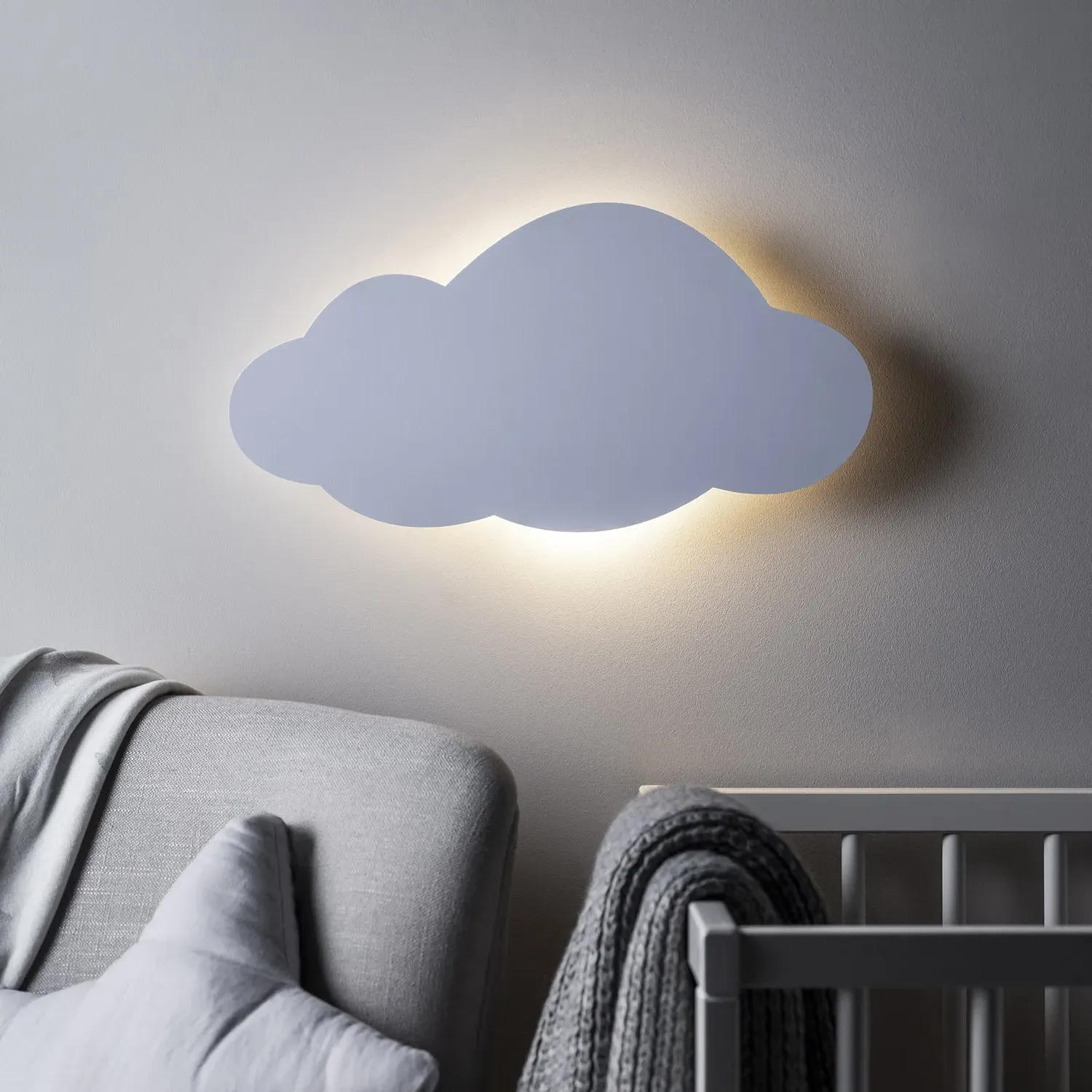 Cloud Wall Light with Timer - Warm White, LED