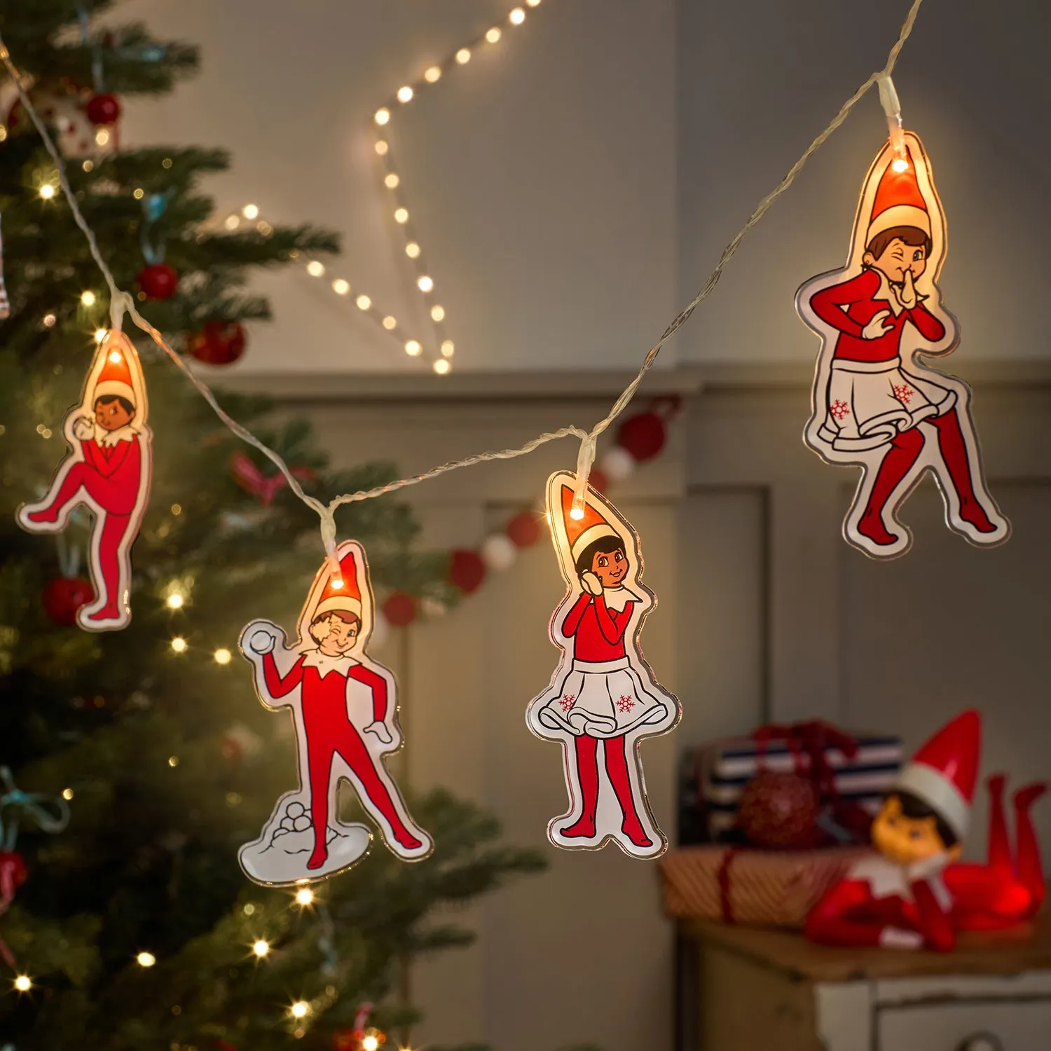 Elf Fairy Lights with Remote - Warm White, Acrylic