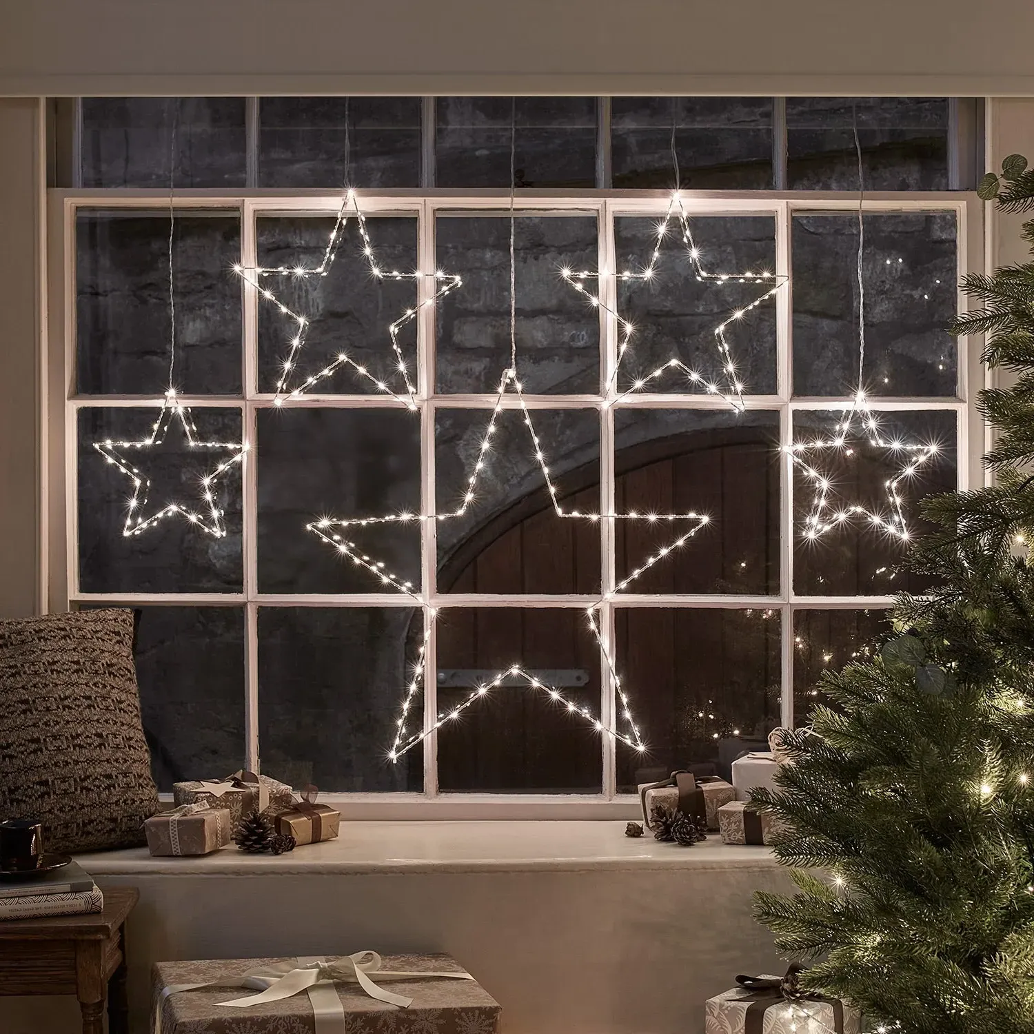 LED Star Curtain Light - Dual Color