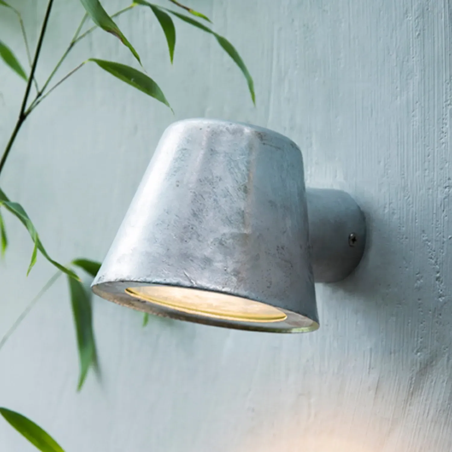Mast Outdoor Wall Light - Galvanised Steel image