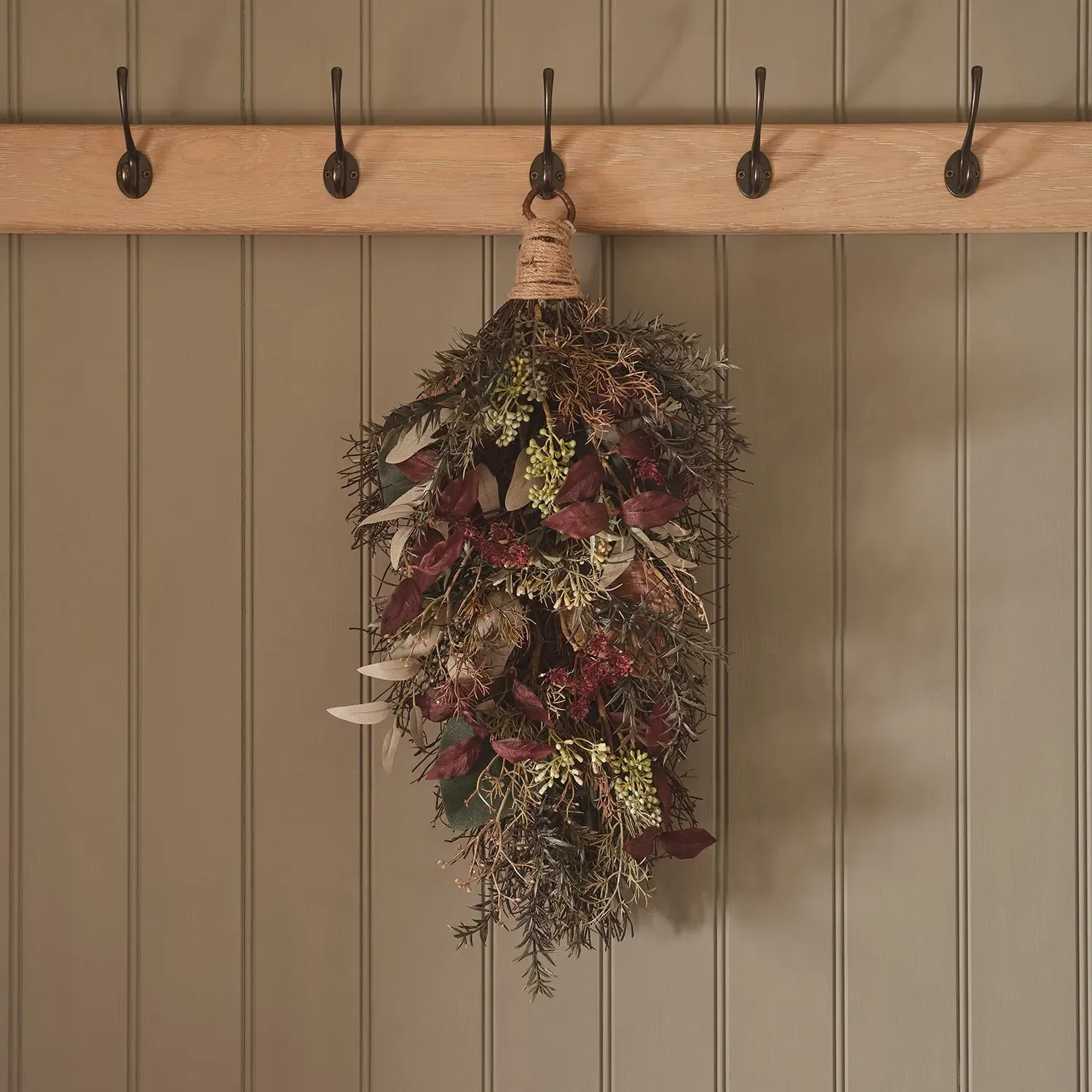 Pre-Lit Autumn Bough with Timer - Warm White