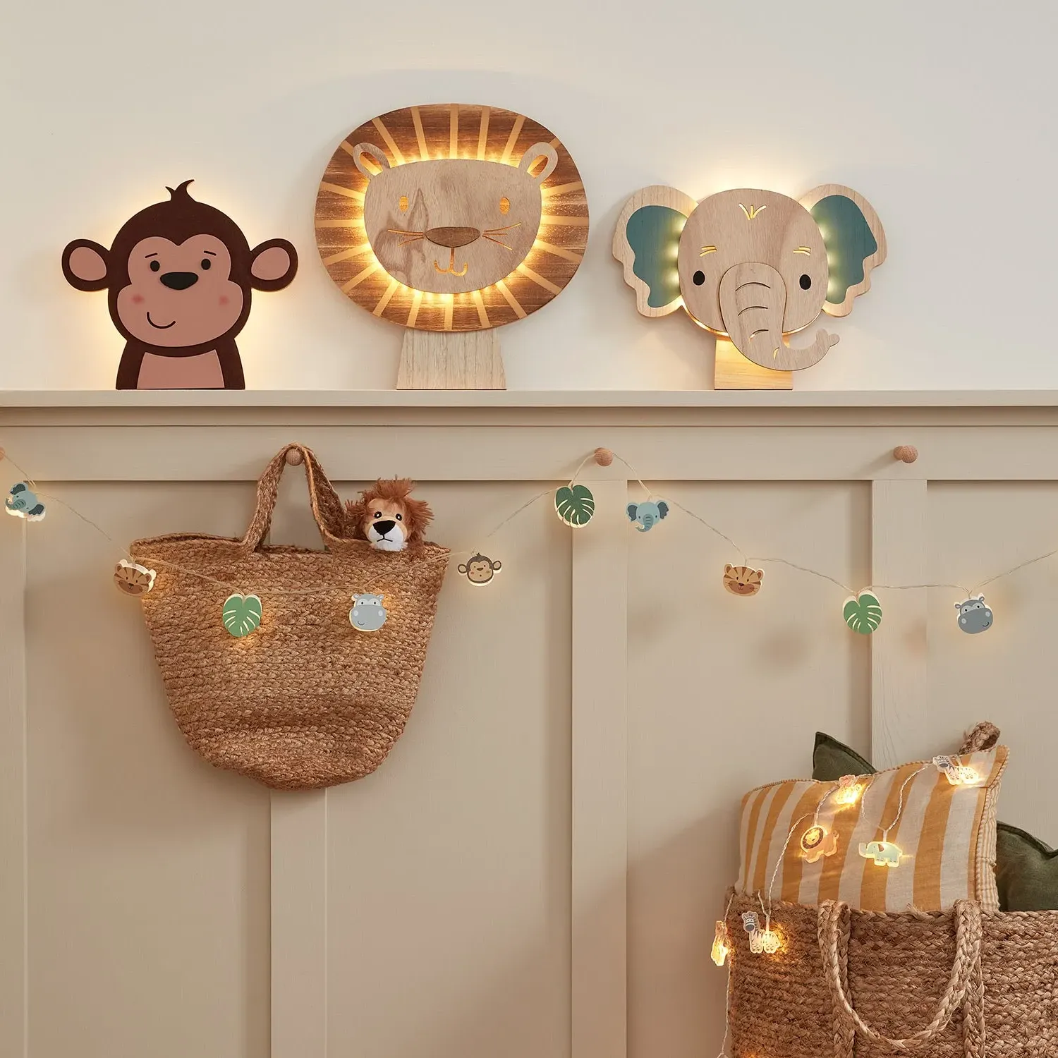 Safari Lighting Bundle with Timer - Warm White image