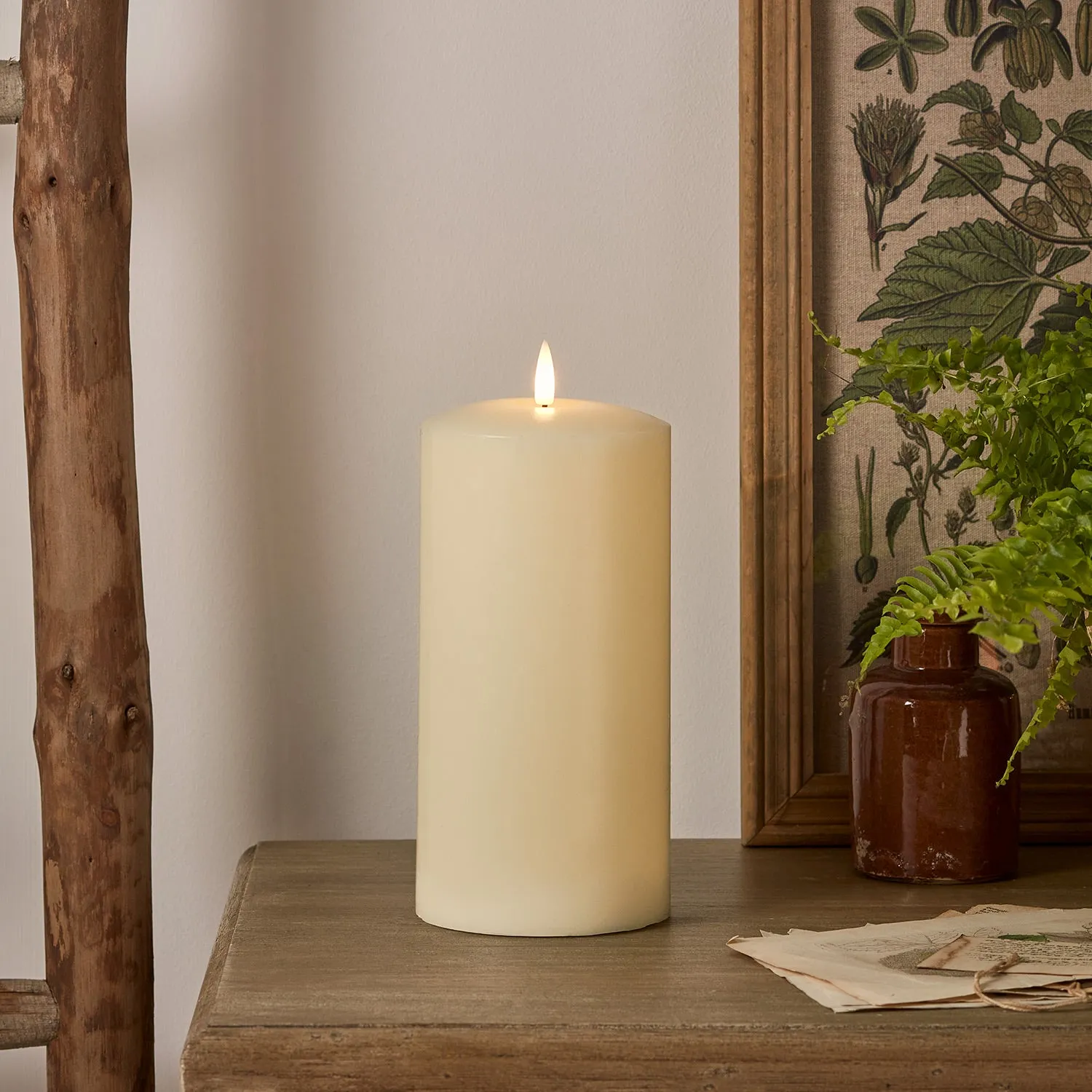 Spring Lighting Bundle - Bamboo, LED Candles