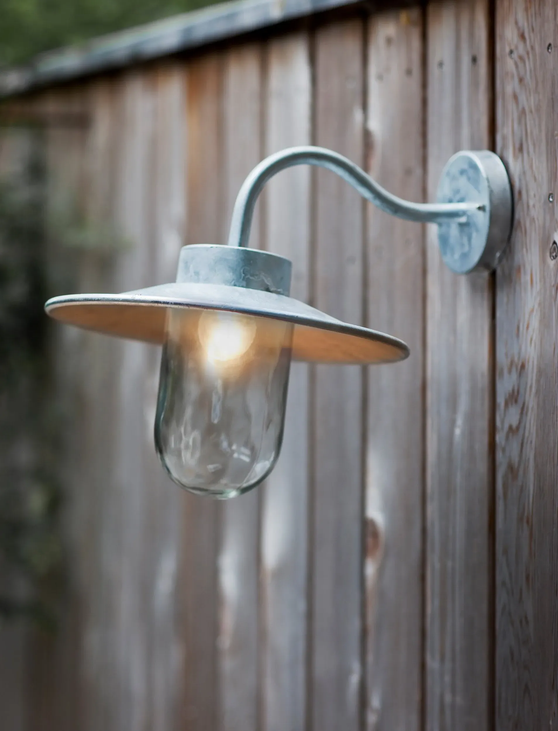 Swan Neck Wall Light - Black, Metal image