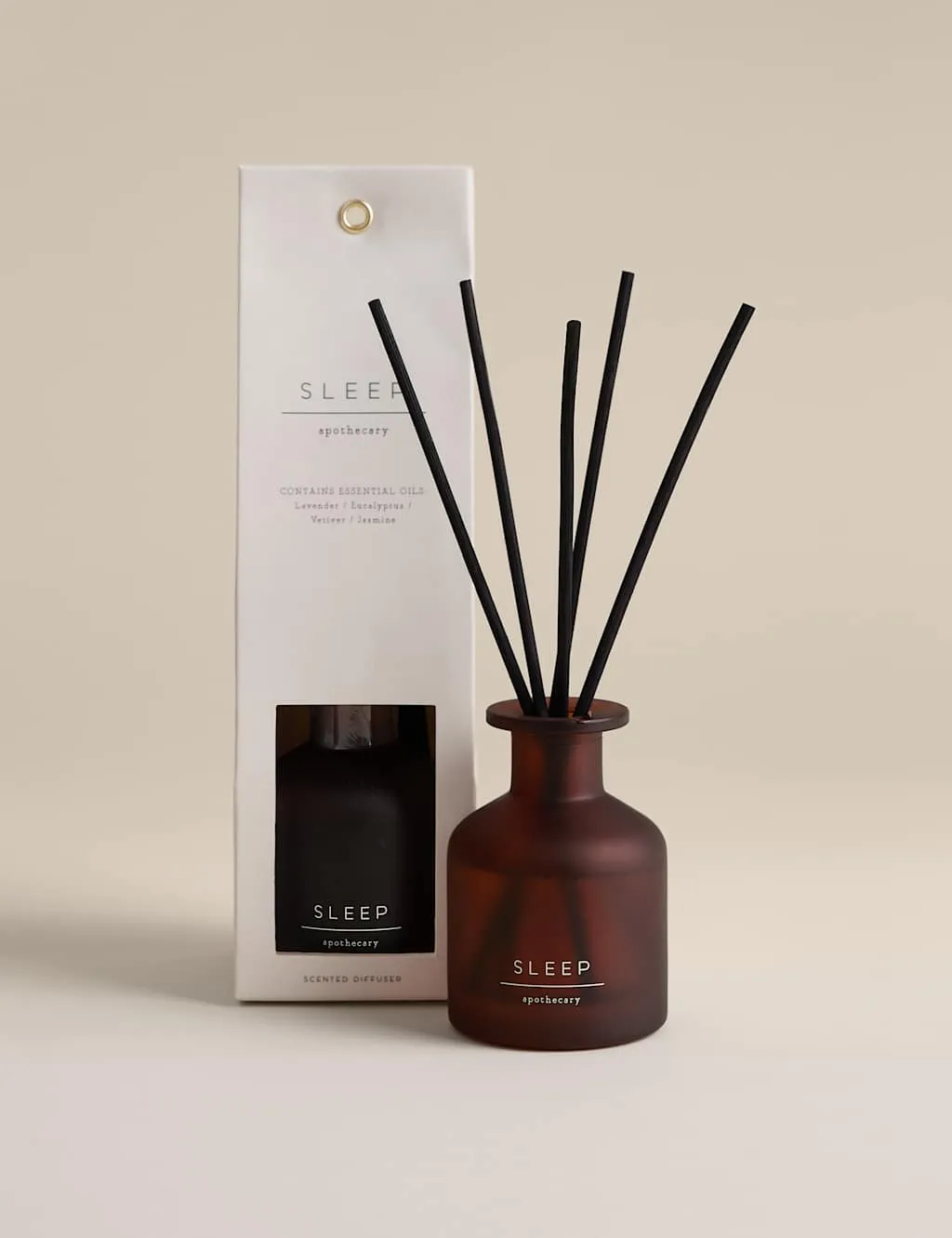 100ml Reed Diffuser Sleep - Amber Glass