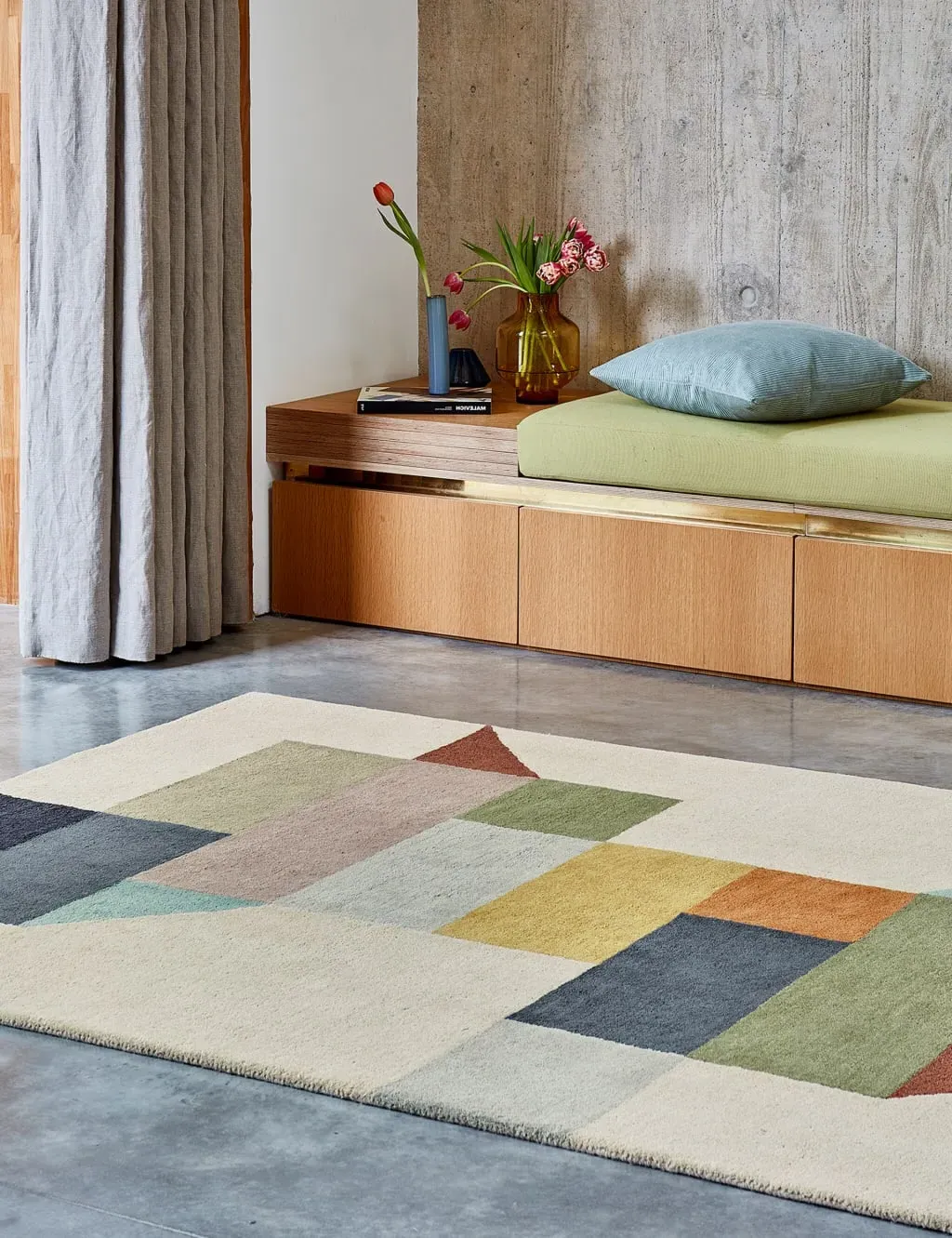 Large Reef Rug - Multi, Wool image