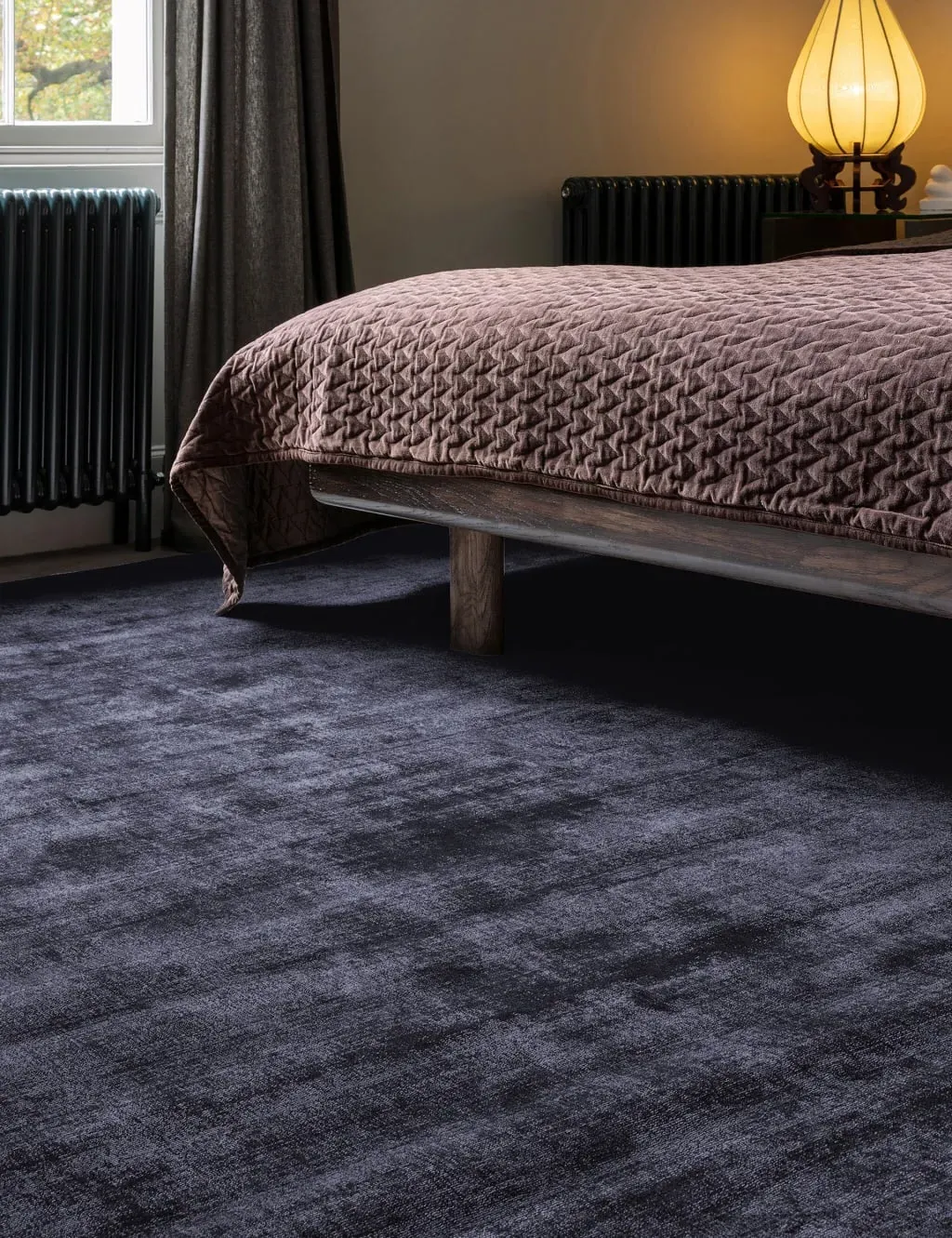 Medium Rectangular Rug - Navy, Woven image