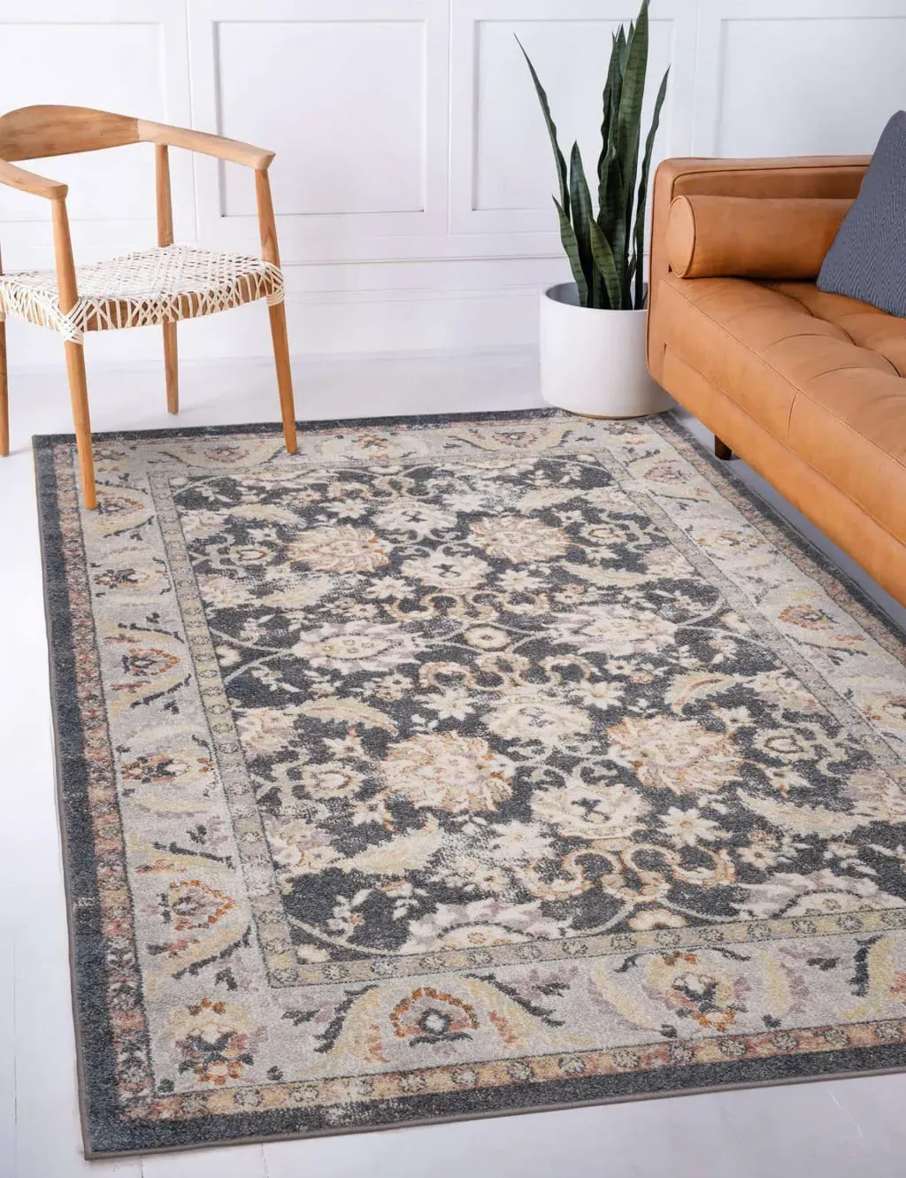Persian Rug Farah with Border - Multi
