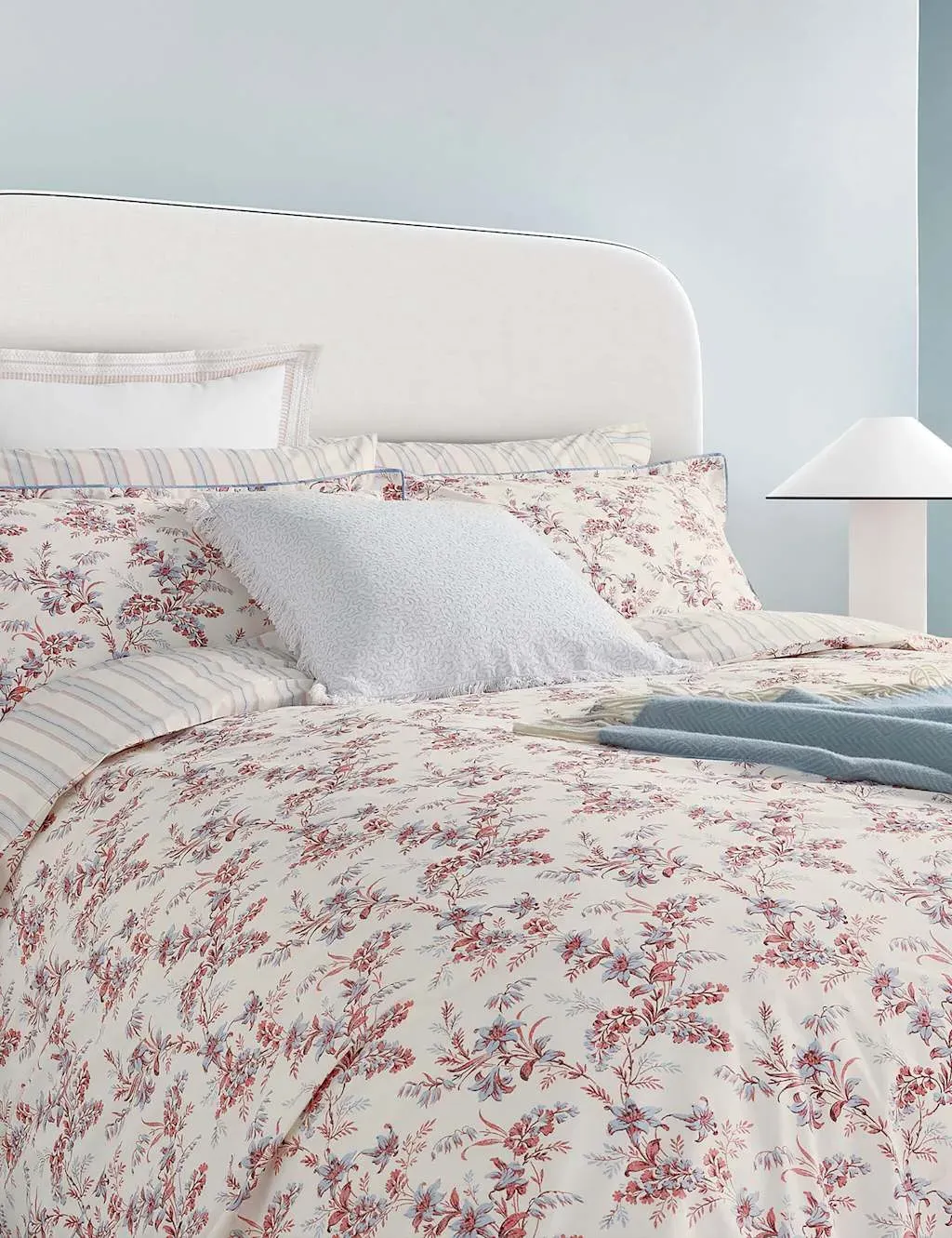 Queen Size Bedding Set Floral - Pink Mix, Cotton