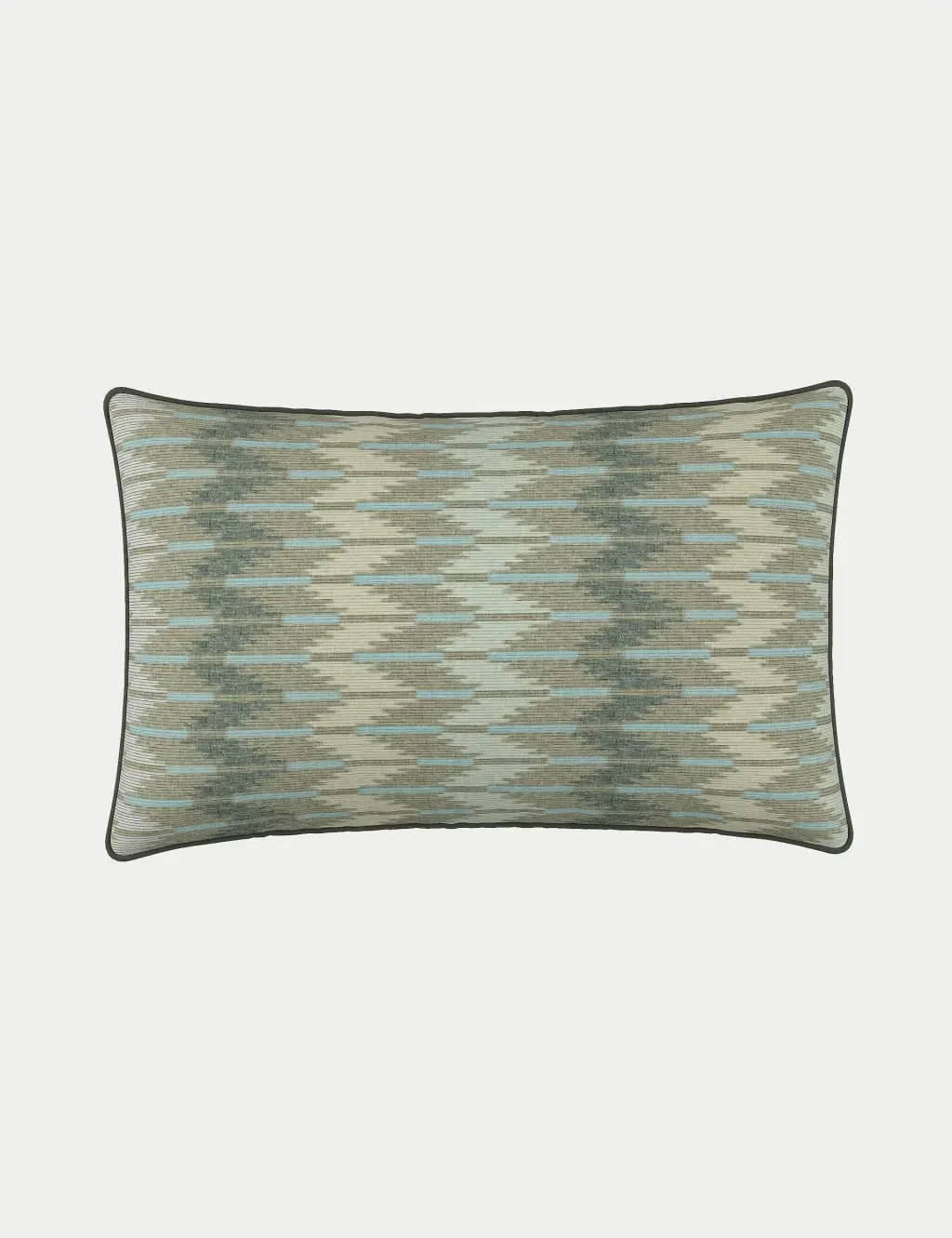 Rectangular Cushion - Green Mix, Cotton image