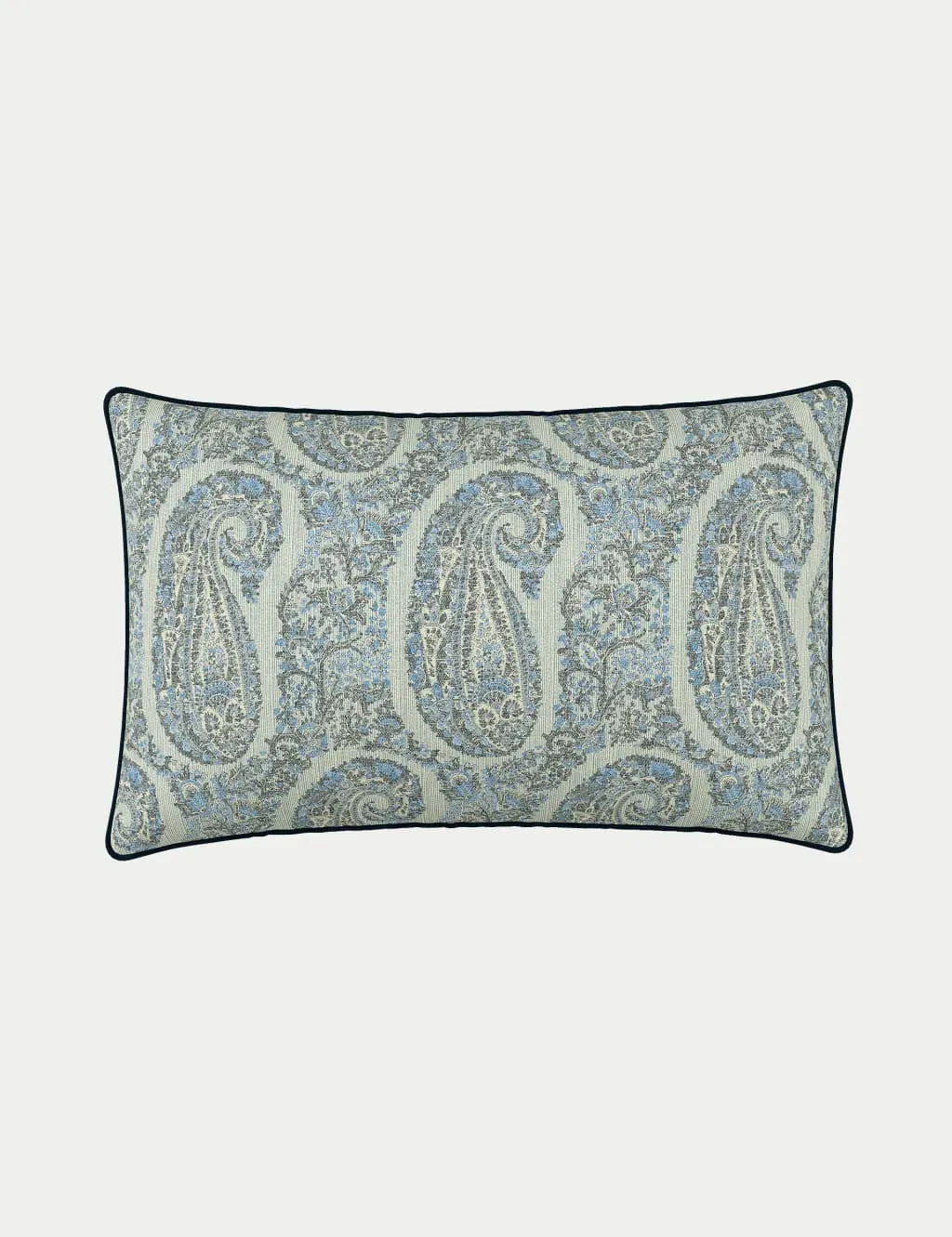 Rectangular Scatter Cushion - Blue Mix, Cotton image