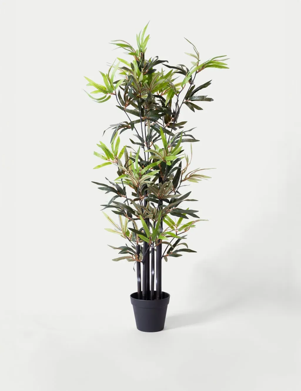 4ft Artificial Bamboo Plant - Green, Synthetic image