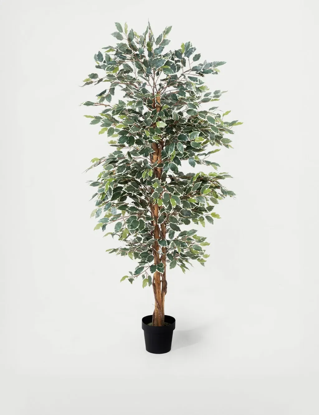 5ft Artificial Ficus Tree - Green Mix