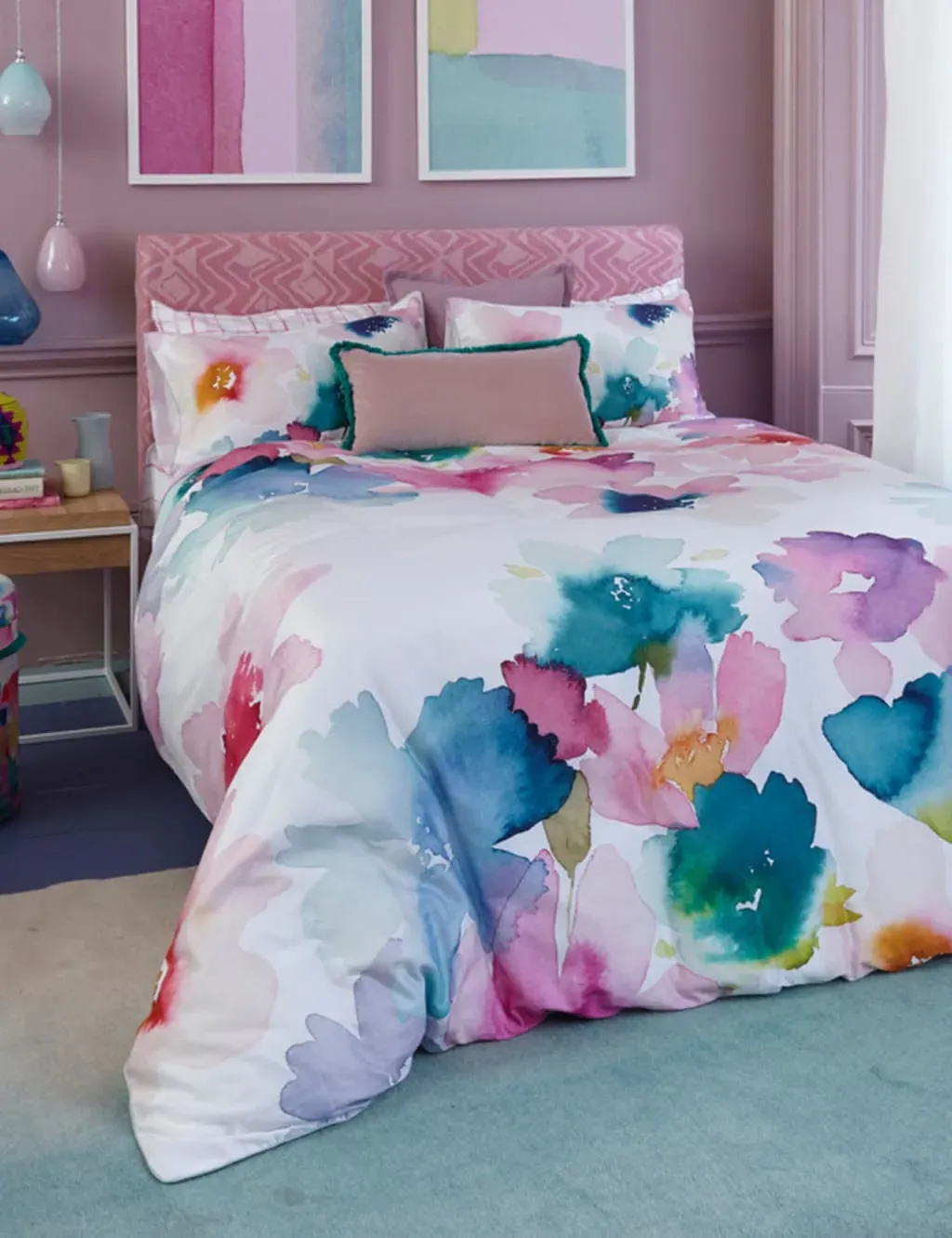 Single Bedding Set Sanna - Multi, Cotton image