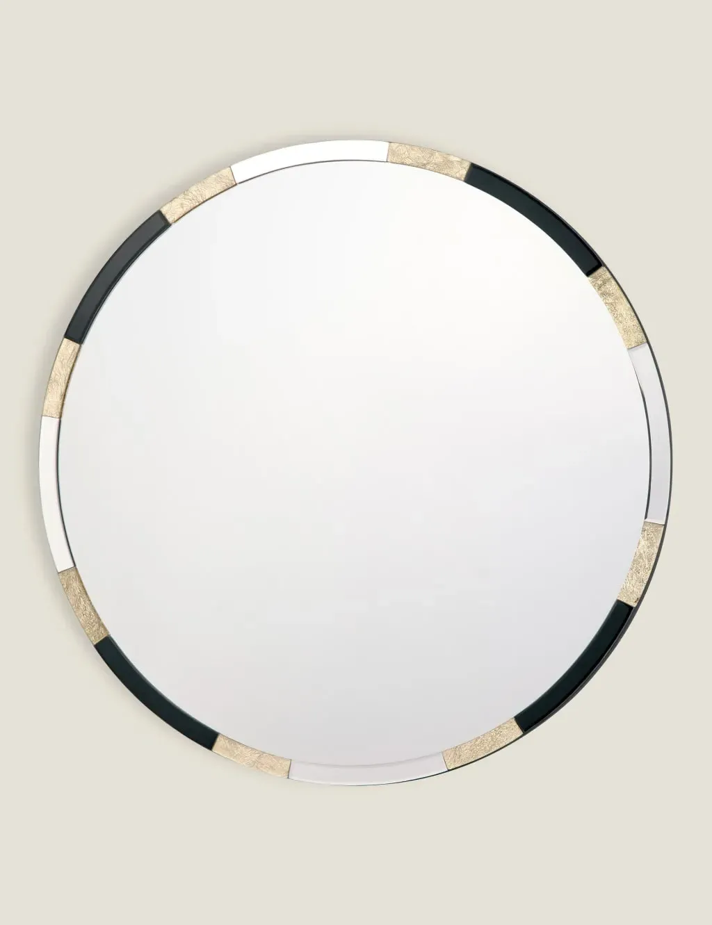 Round Wall Mirror - Silver