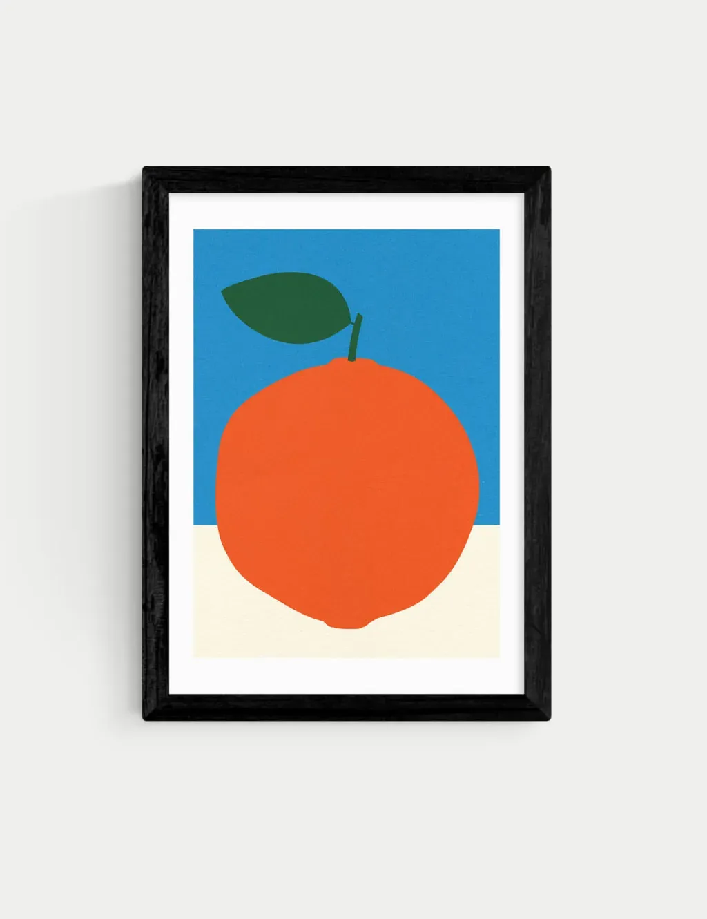 A1 Framed Art Print - Black Frame
