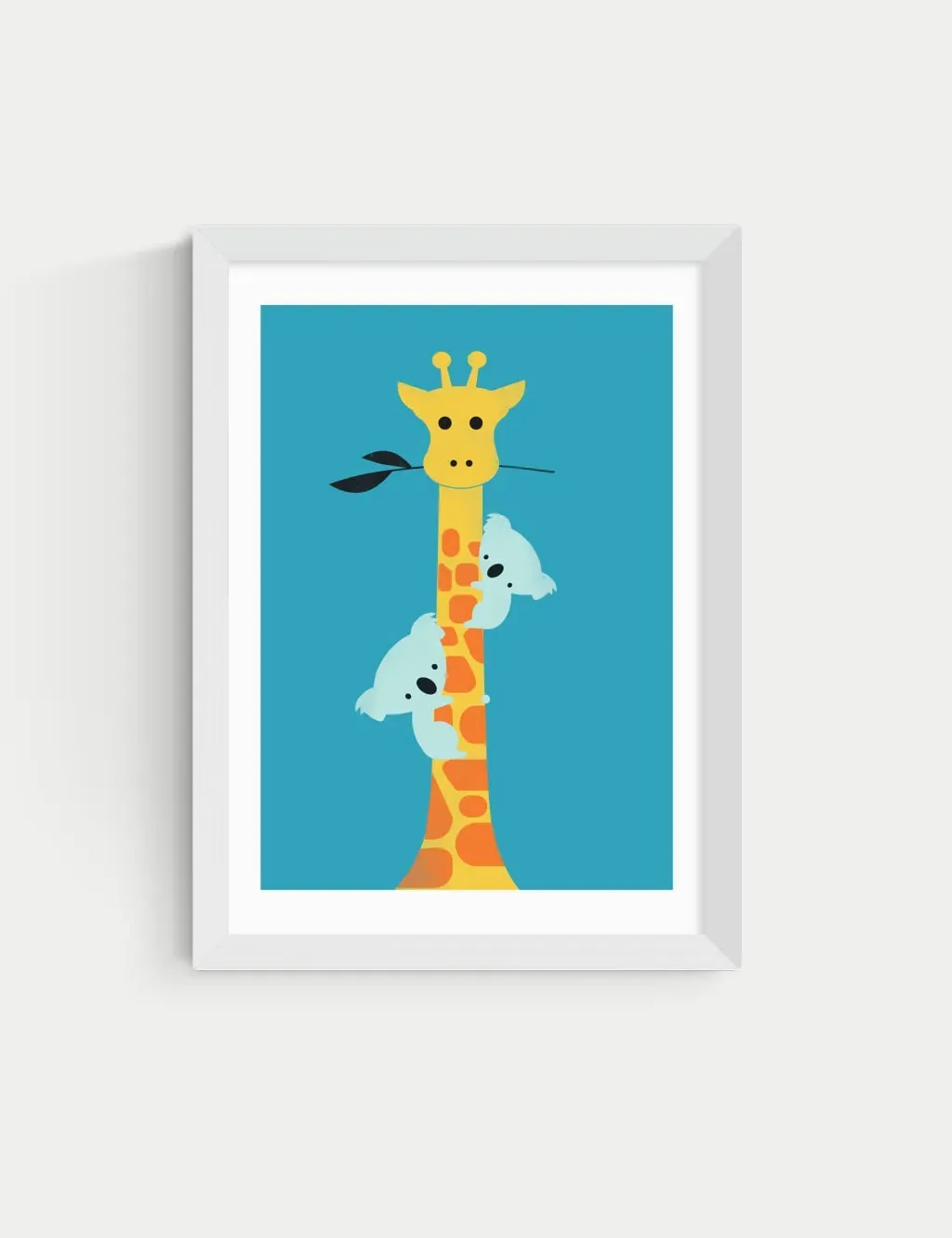 A3 Framed Art Print - White Frame image