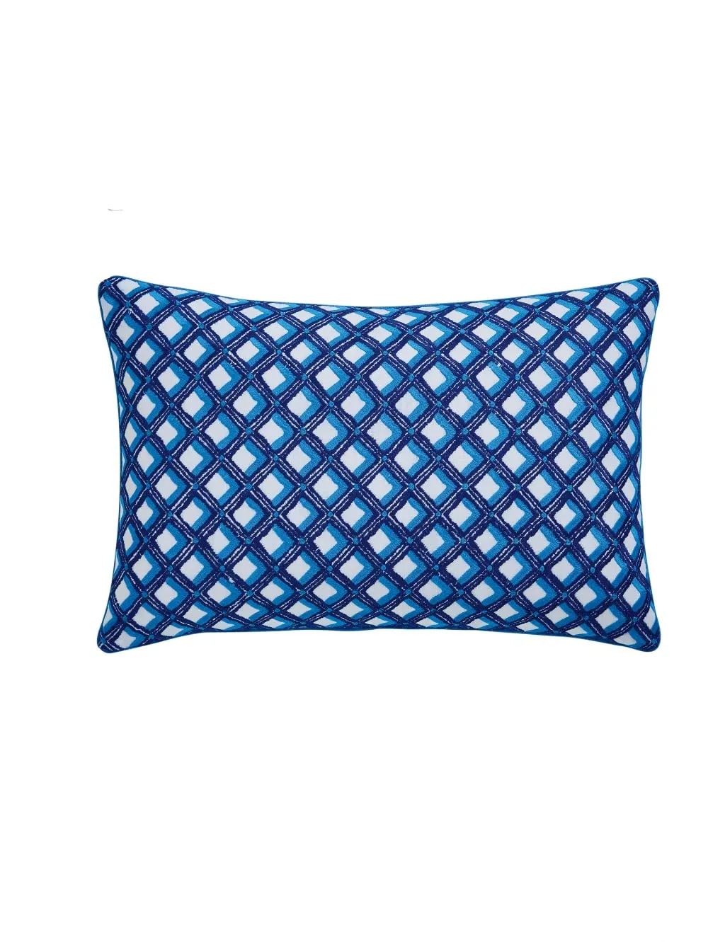 Bolster Cushion with Embroidery - Multi, Cotton image