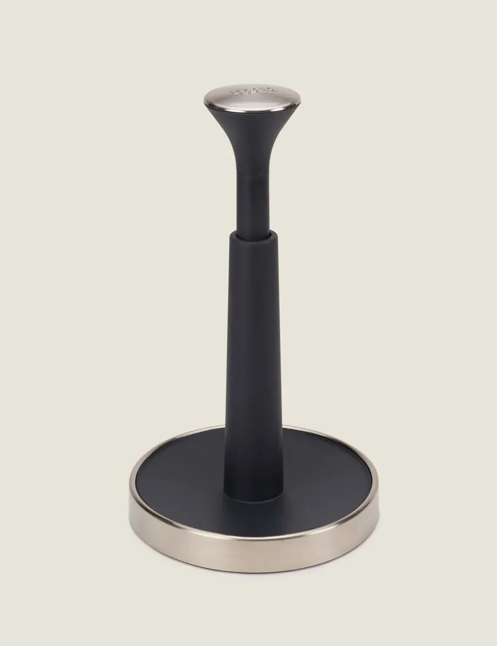 Kitchen Roll Holder with Push Lock - Silver Grey image