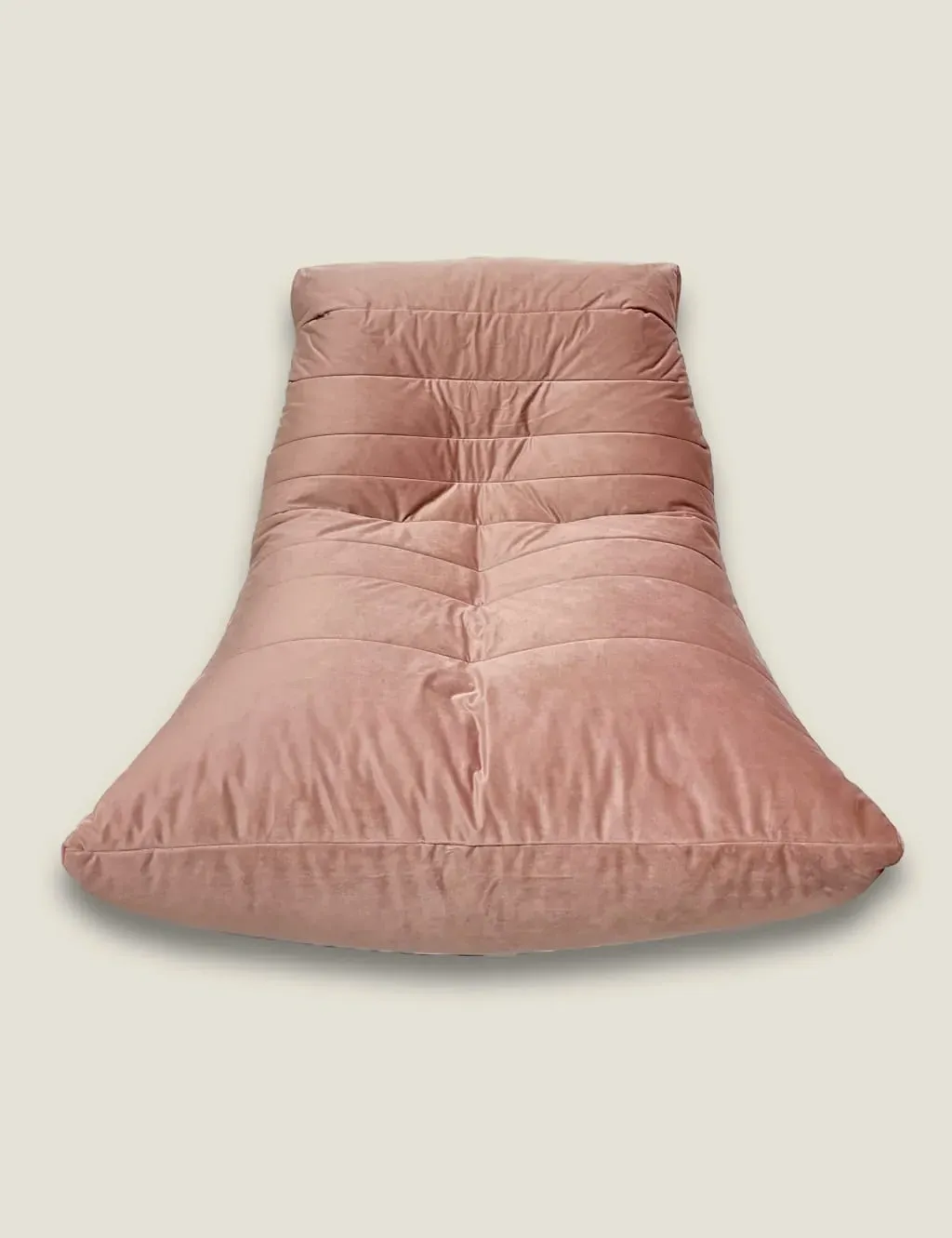 Extra-Large Beanbag Chair - Pink, Velvet image