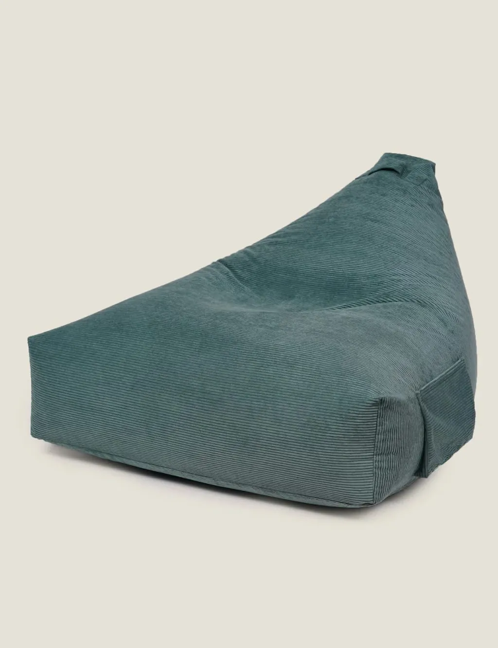 Tripod Beanbag with Bead Filling - Green, Corduroy image