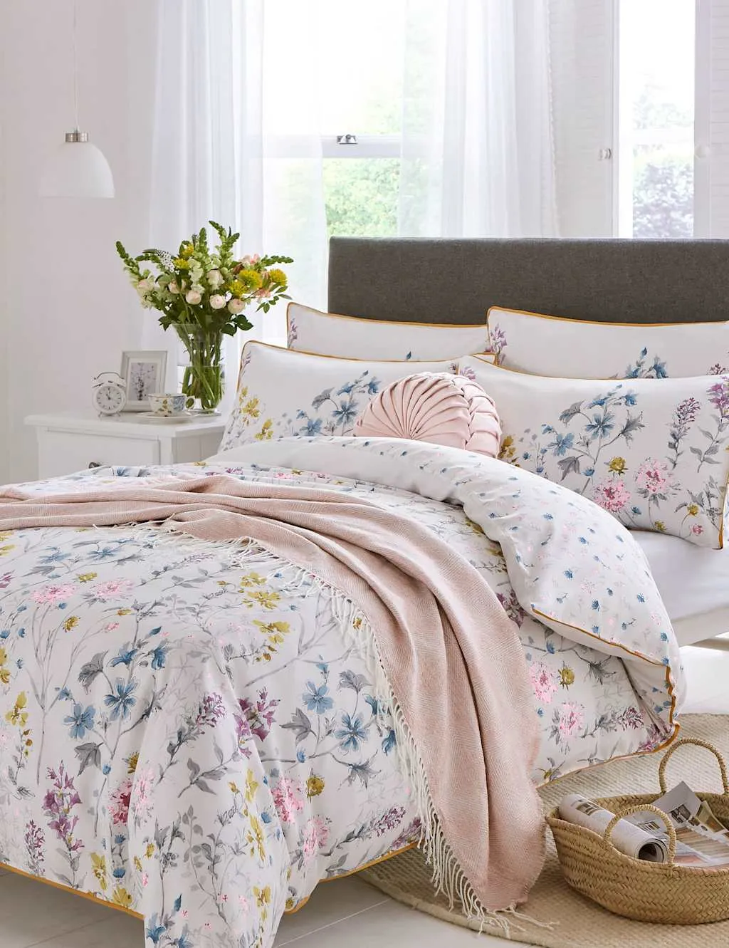 Single Bedding Set Wild Meadow - Multi, Cotton image