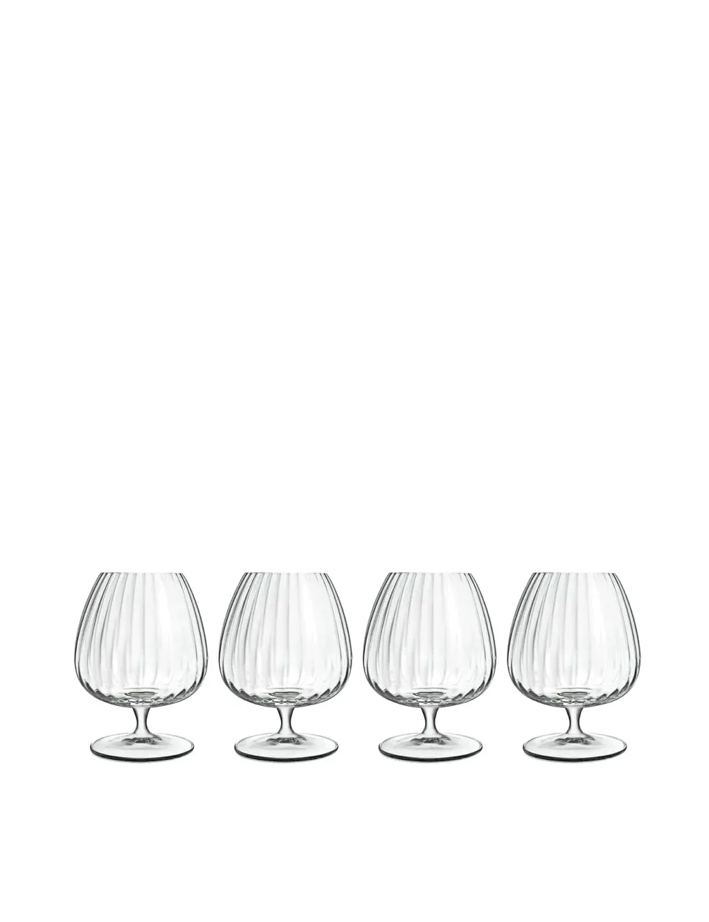 4-Piece Cognac Glass Set - Clear, Glass image