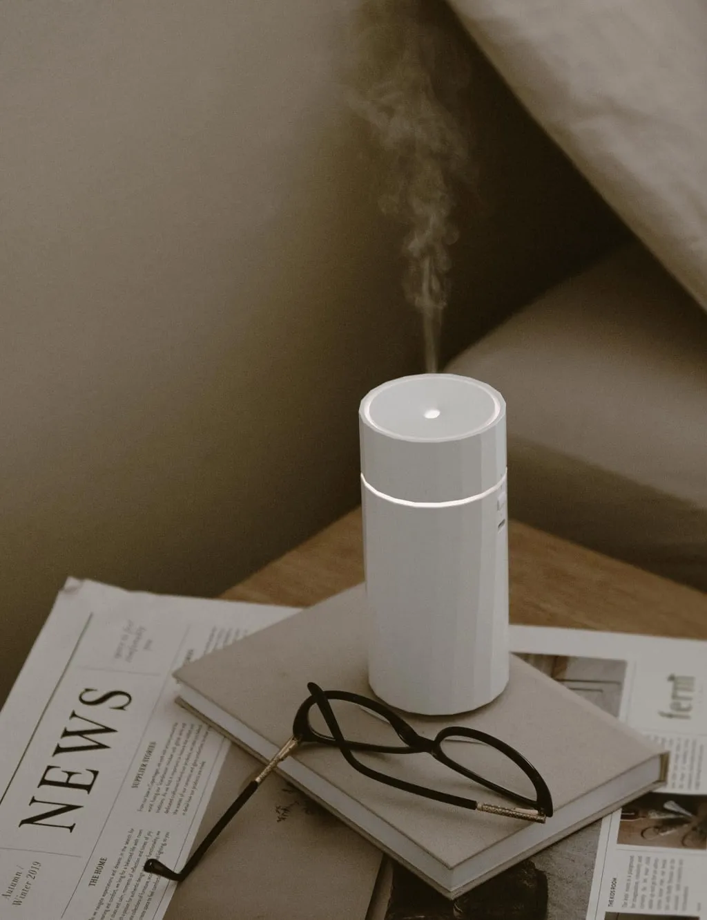 Portable Electric Diffuser Rechargeable - White image