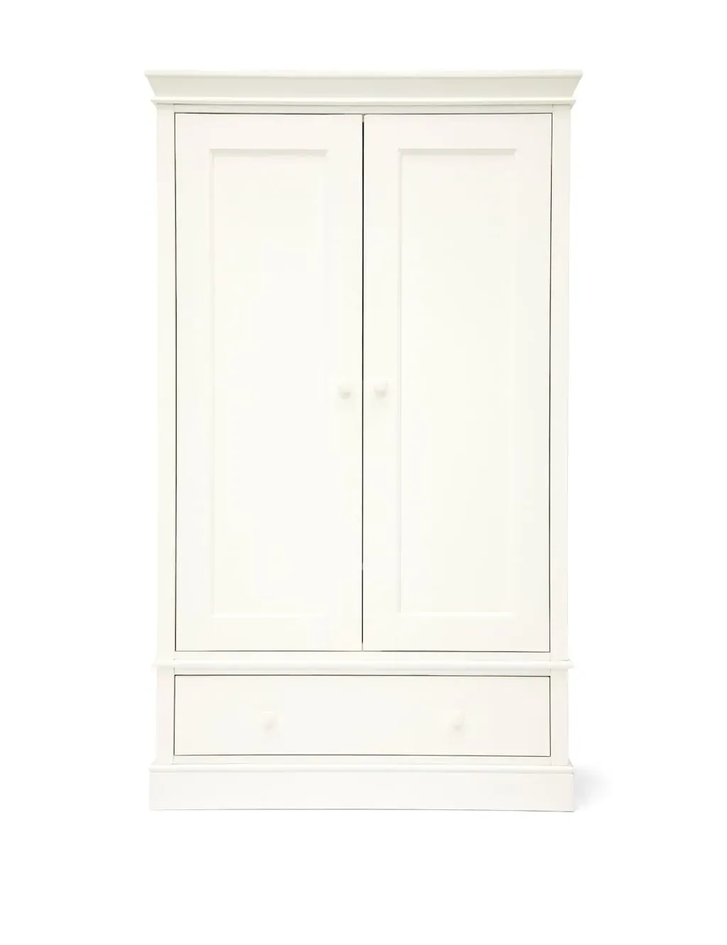 Oxford Wardrobe with Soft-Close - White