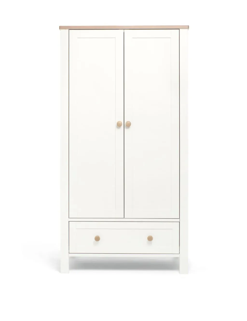 Wedmore Wardrobe with Drawer - White image