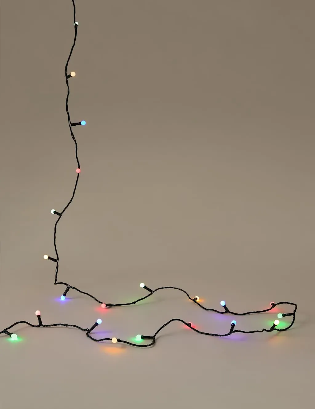 100 LED Ball Lights - Multi, Mains Operated image