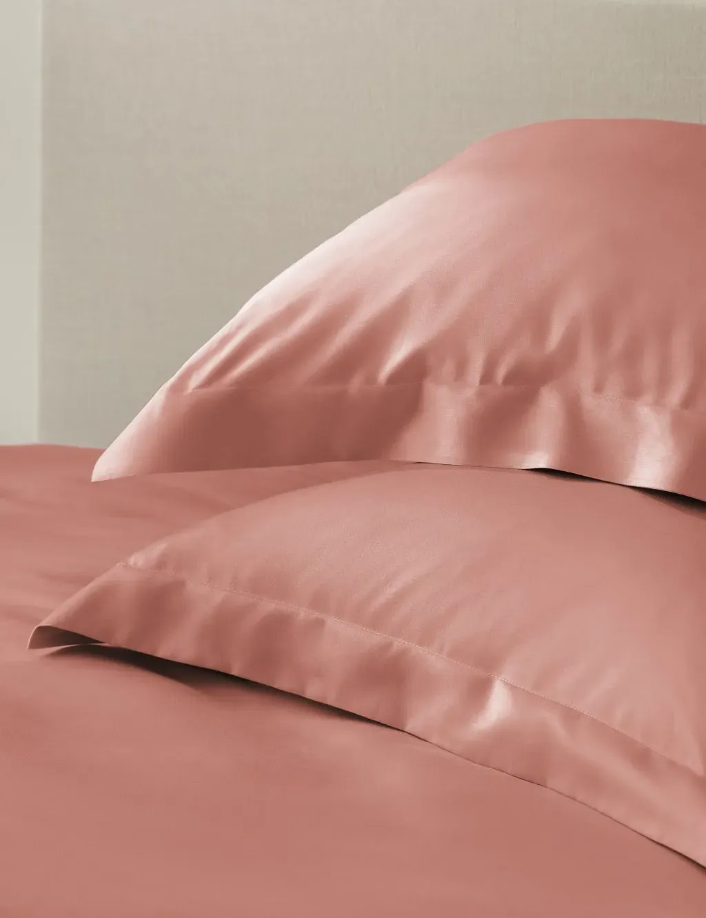 2 Pack Oxford Pillowcases - Clay, Lyocell