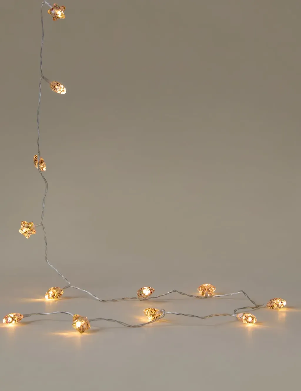 20 LED String Lights Confetti Star - Multi image