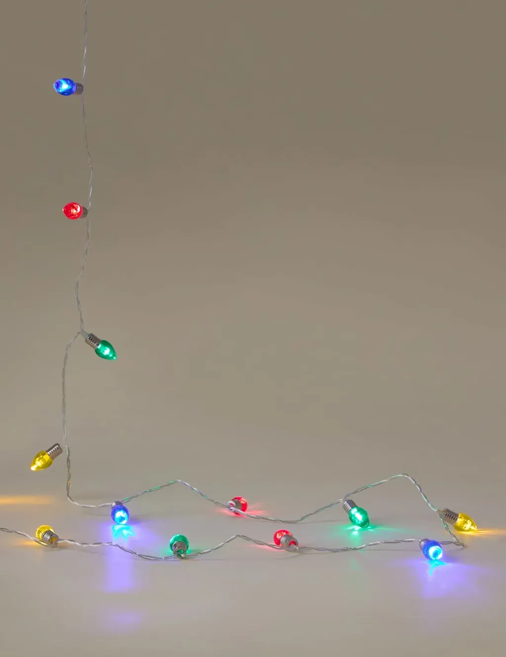 20 LED String Lights Multicoloured - Multi