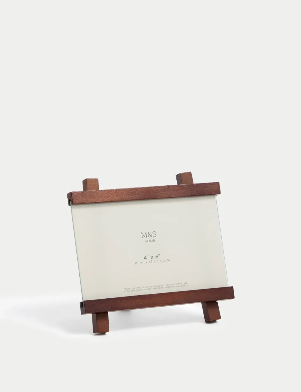 4x6 Easel Photo Frame - Natural, Wood image
