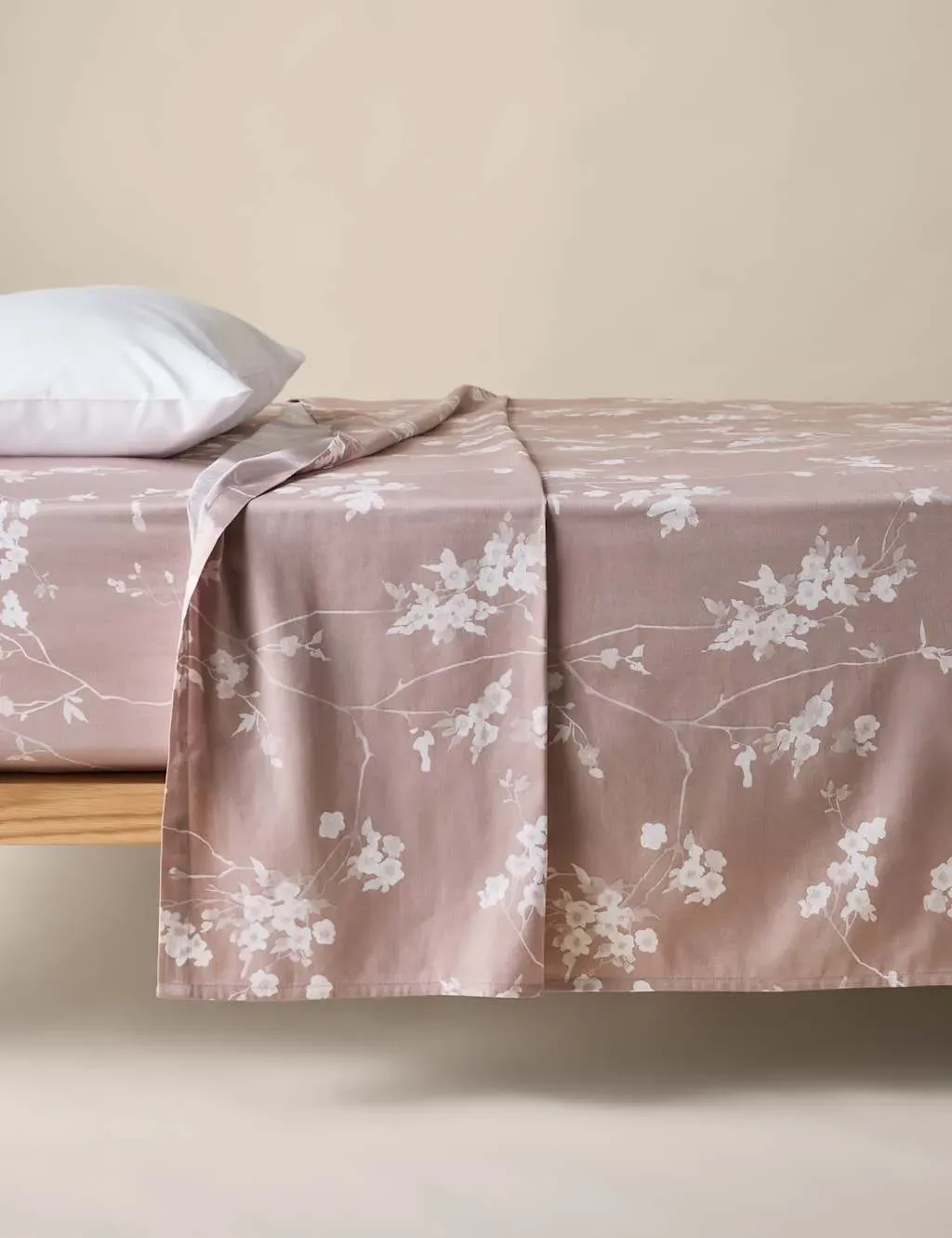 6FT Flat Sheet Cherry Blossom - Pink Mix, Cotton