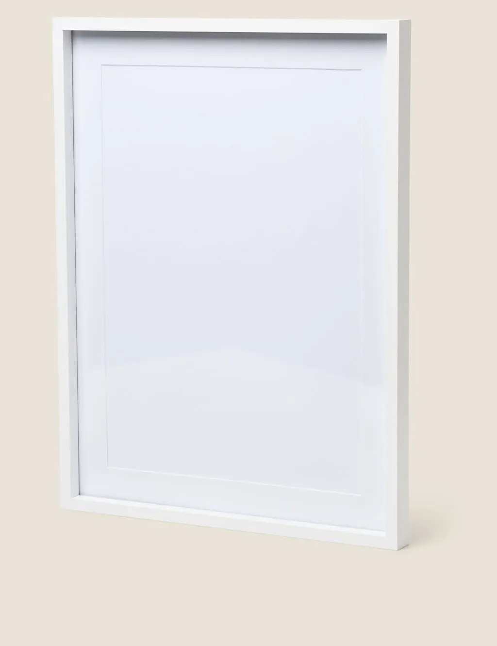 A3 Poster Frame - White, Wood Effect image