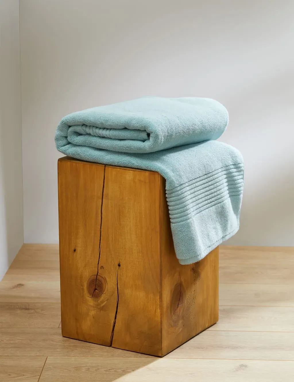 Bath Towel Heavyweight - Duck Egg, Cotton