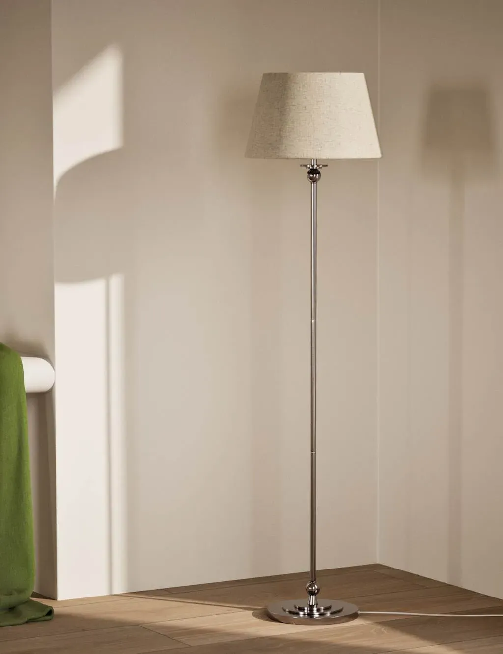 Blair Floor Lamp with Metalwork - Grey Mix image
