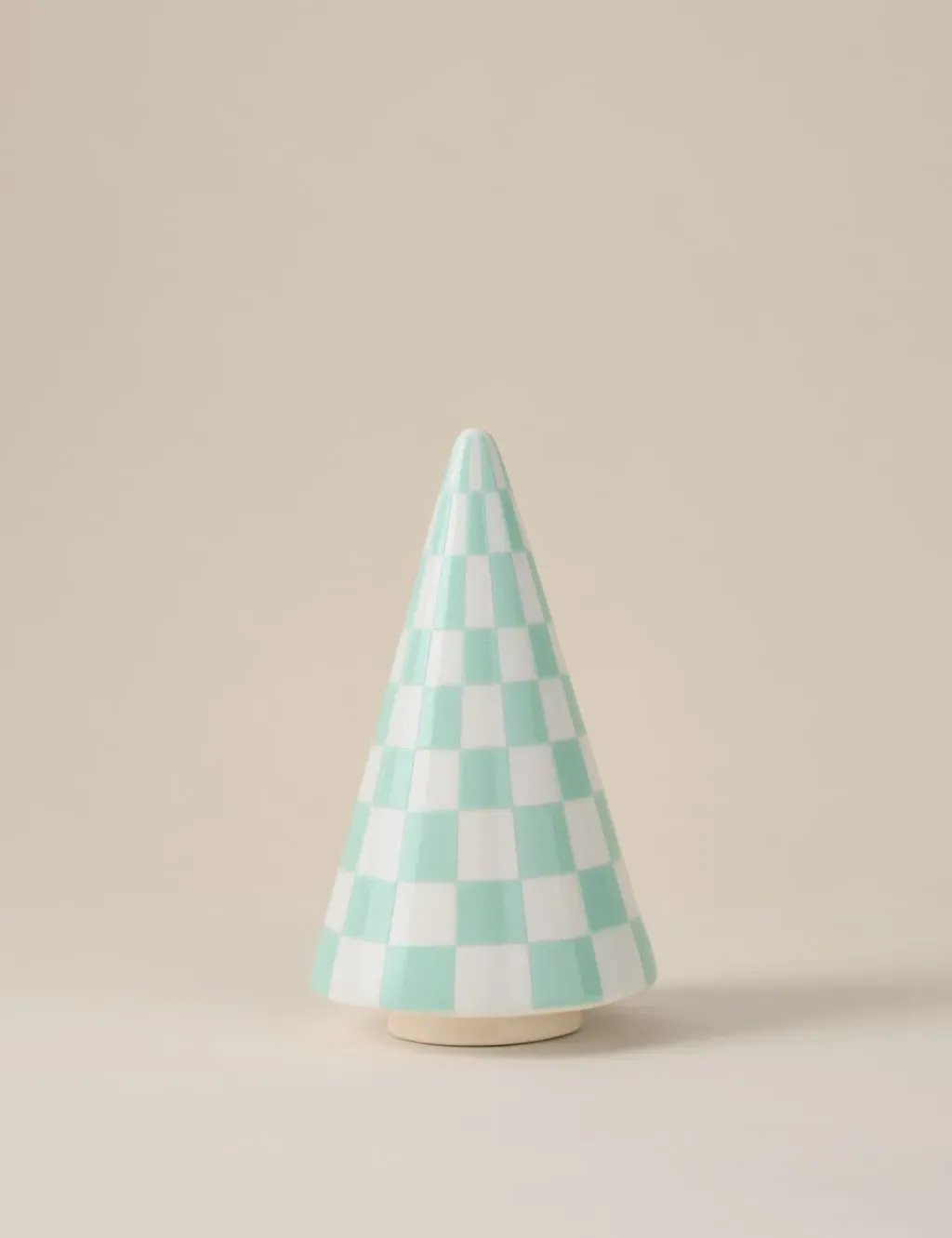 Ceramic Christmas Tree Decoration - Mint Mix image
