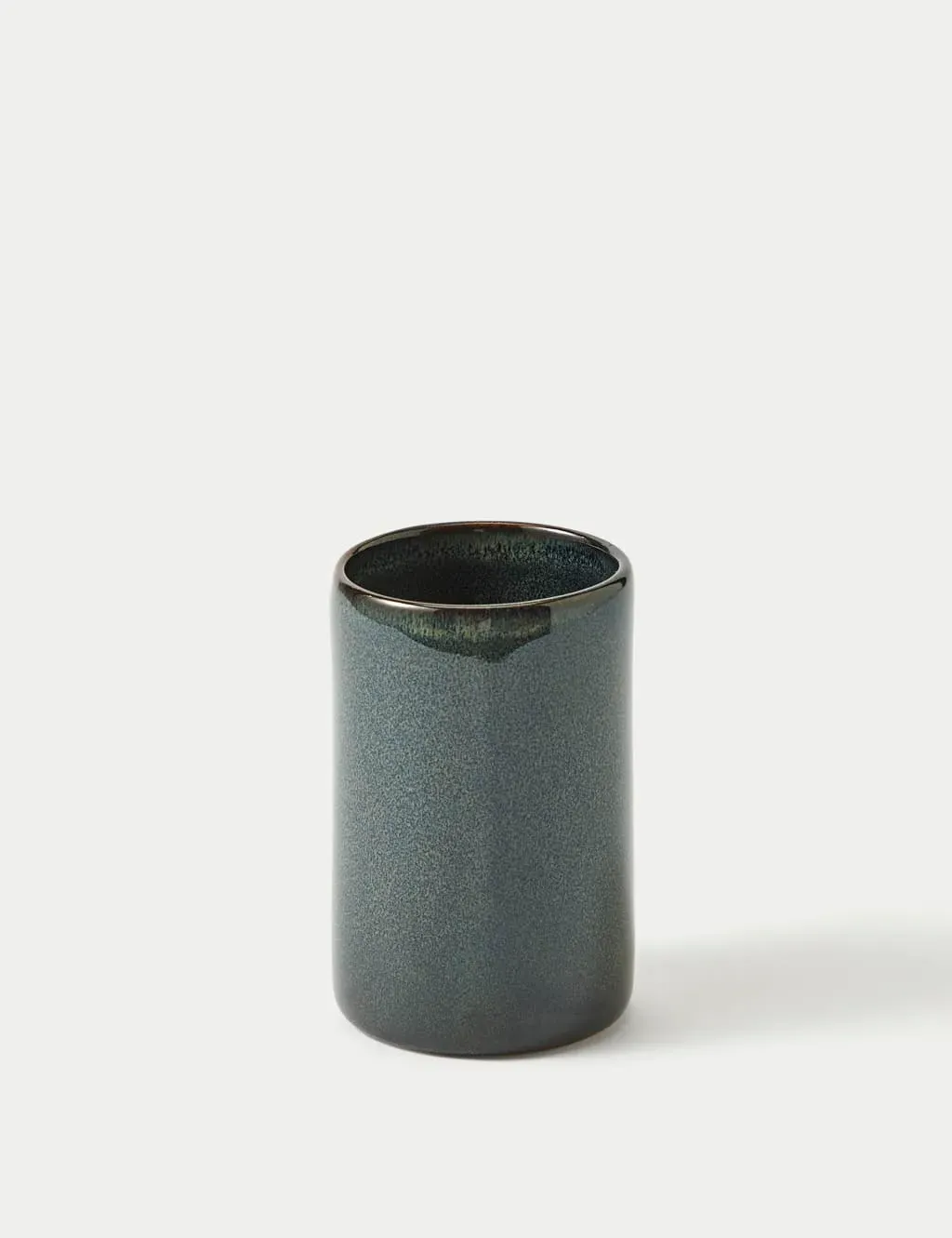 Ceramic Glazed Tumbler - Blue image