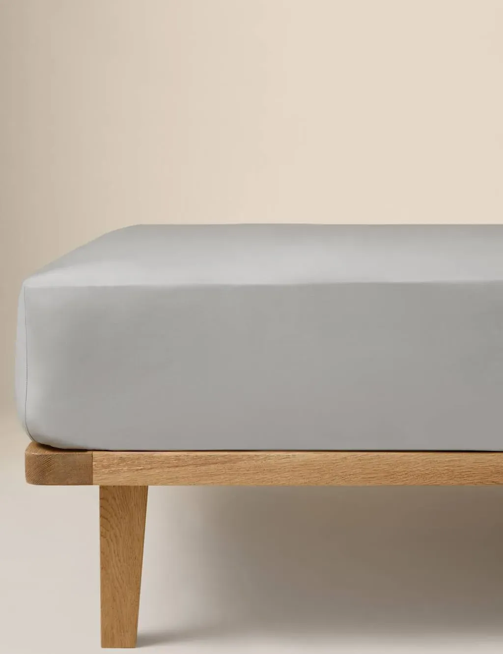 Double Fitted Sheet - Smoke, Egyptian Cotton
