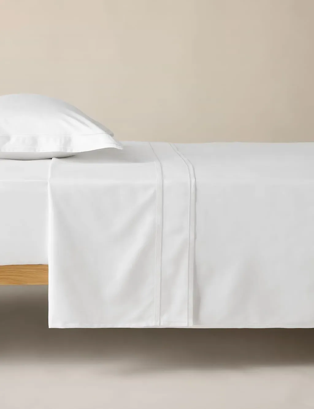 Double Flat Sheet 1000 Thread Count - White