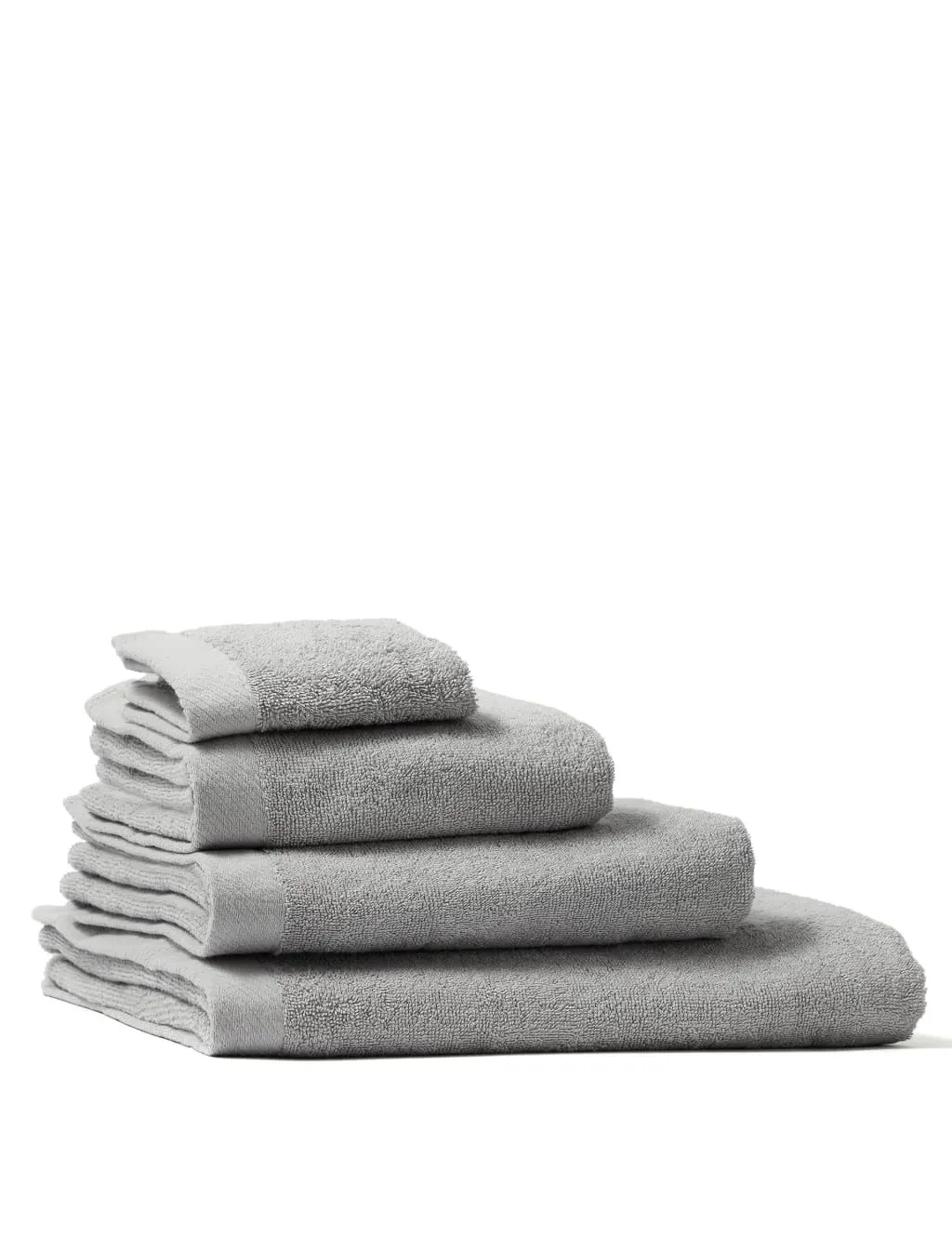 Extra Large Everyday Towel - Silver Grey, Cotton image