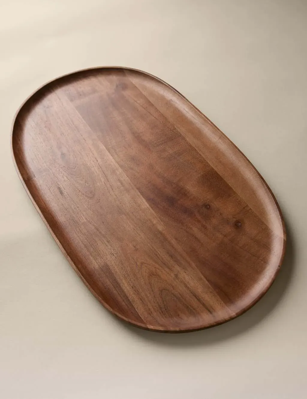 Extra Large Oblong Platter - Natural, Wood