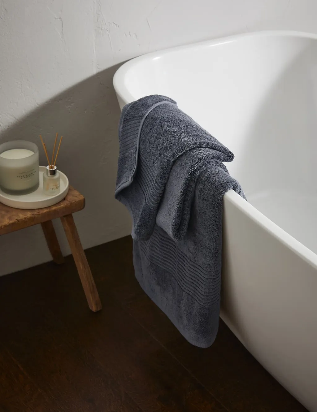 Extra Large Towel Luxury - Charcoal, Cotton
