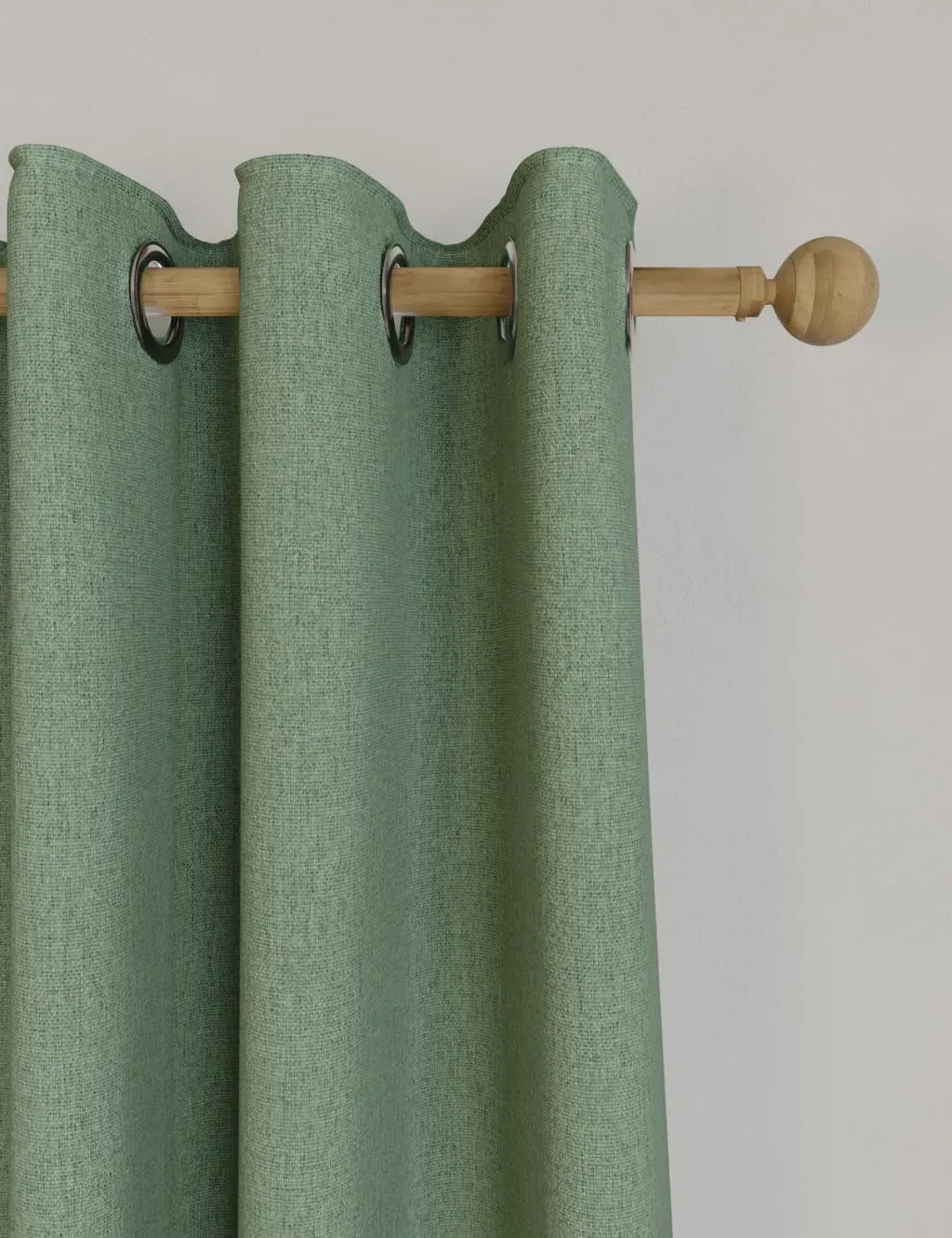 Eyelet Blackout Curtains with Thermal Lining