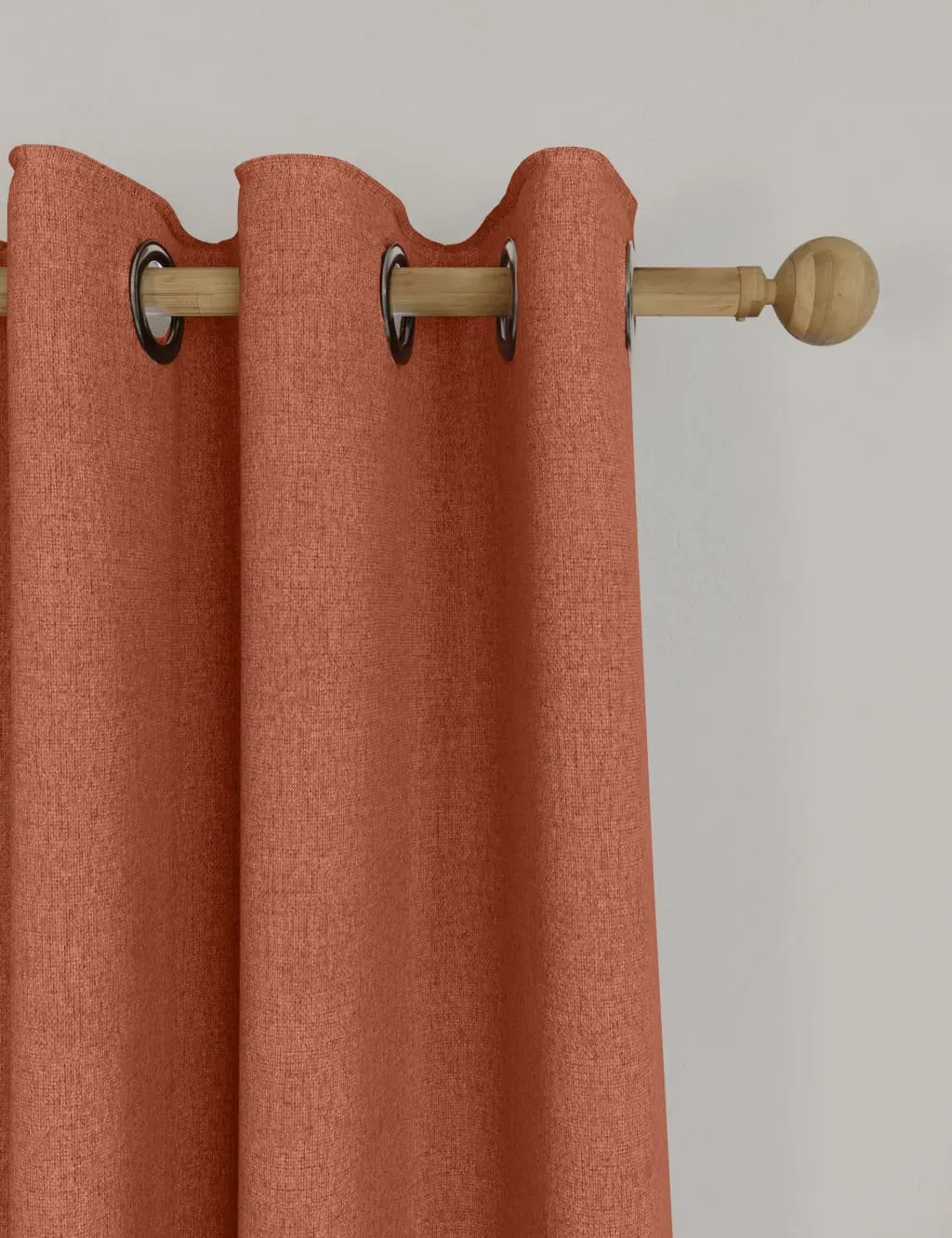 Eyelet Blackout Curtains with Thermal Lining