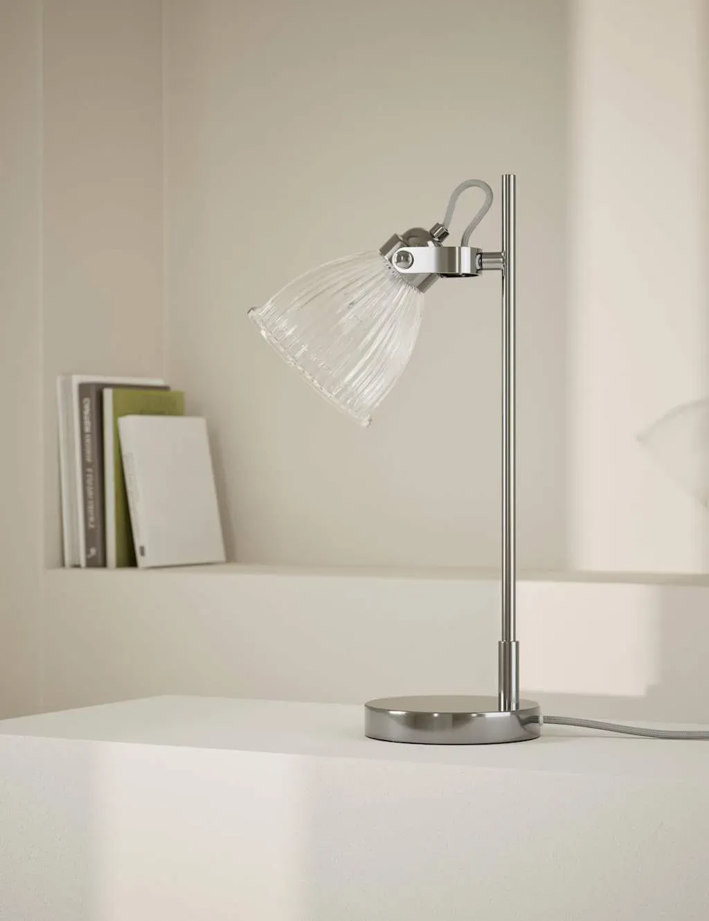 Florence Table Lamp - Silver, Metal image