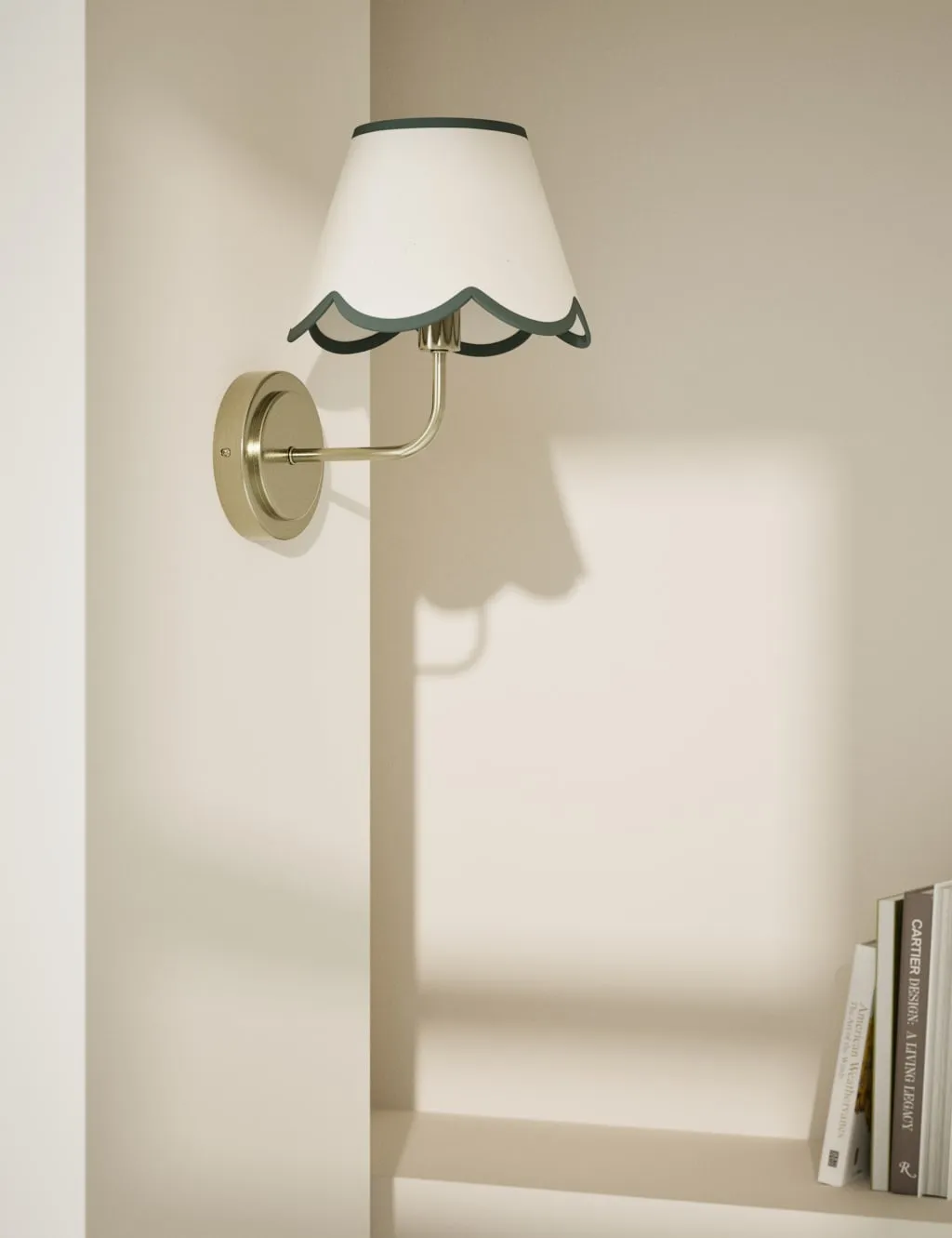 Kirsten Wall Light - Antique Brass, Metal image